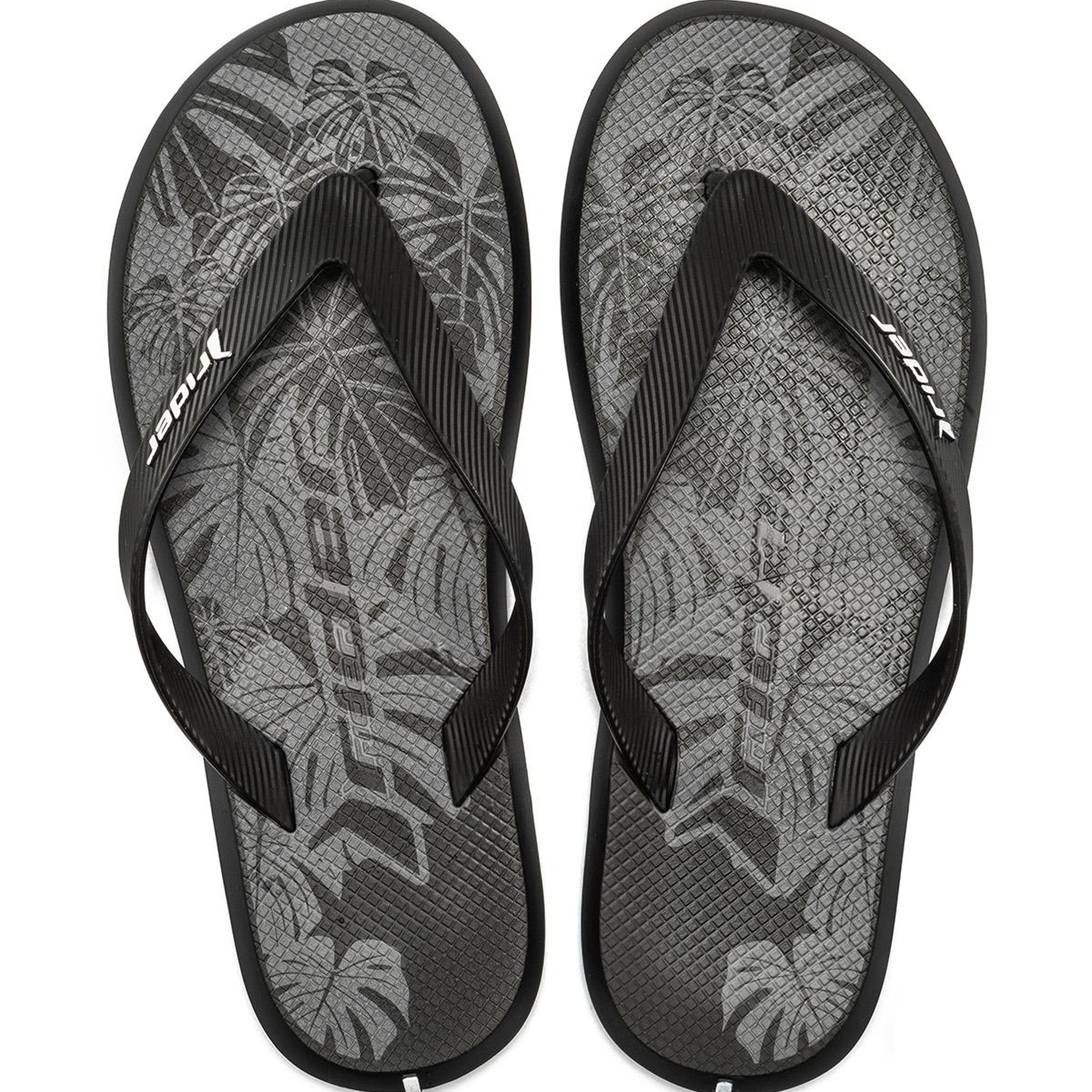 R1 Style Erkek Parmak Arası Terlik Siyah 39/46