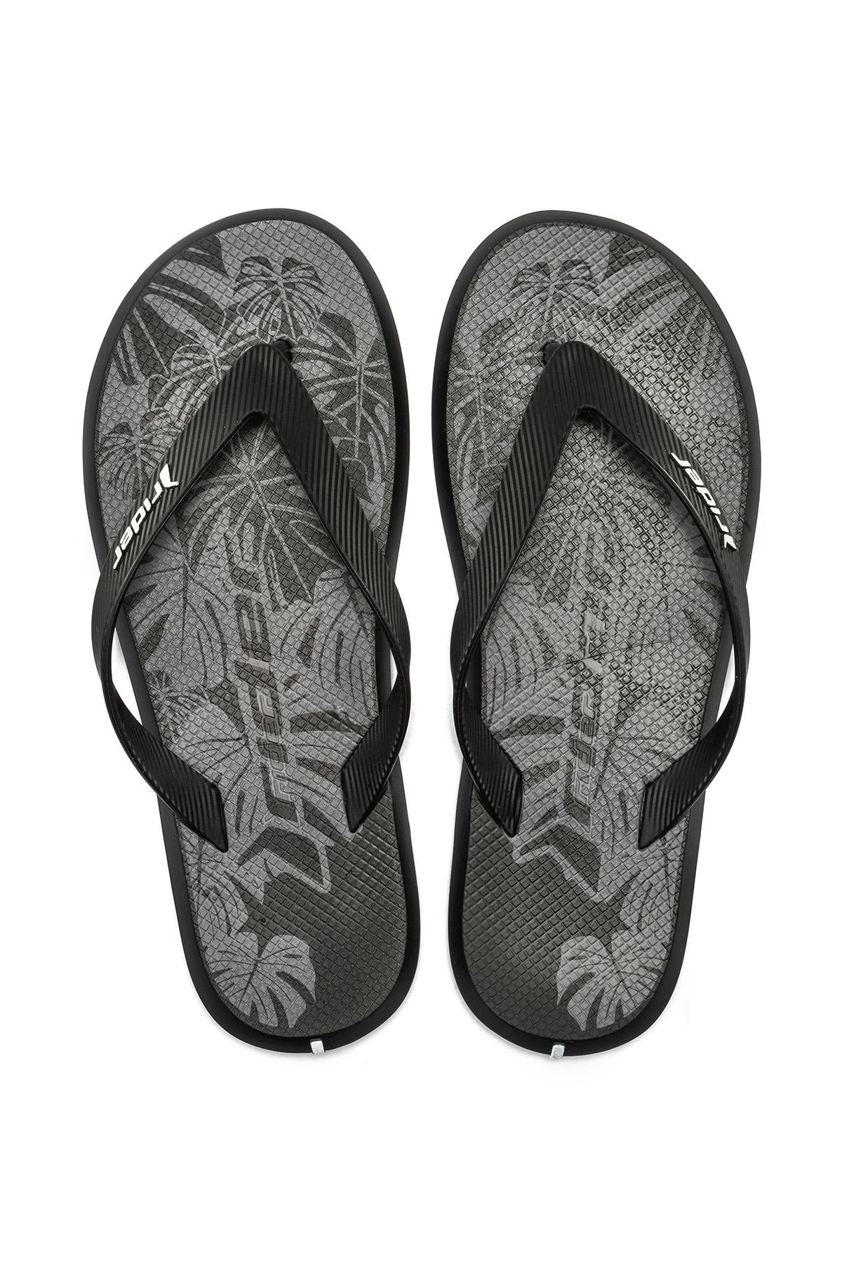 R1 Style Erkek Parmak Arası Terlik Siyah 39/46