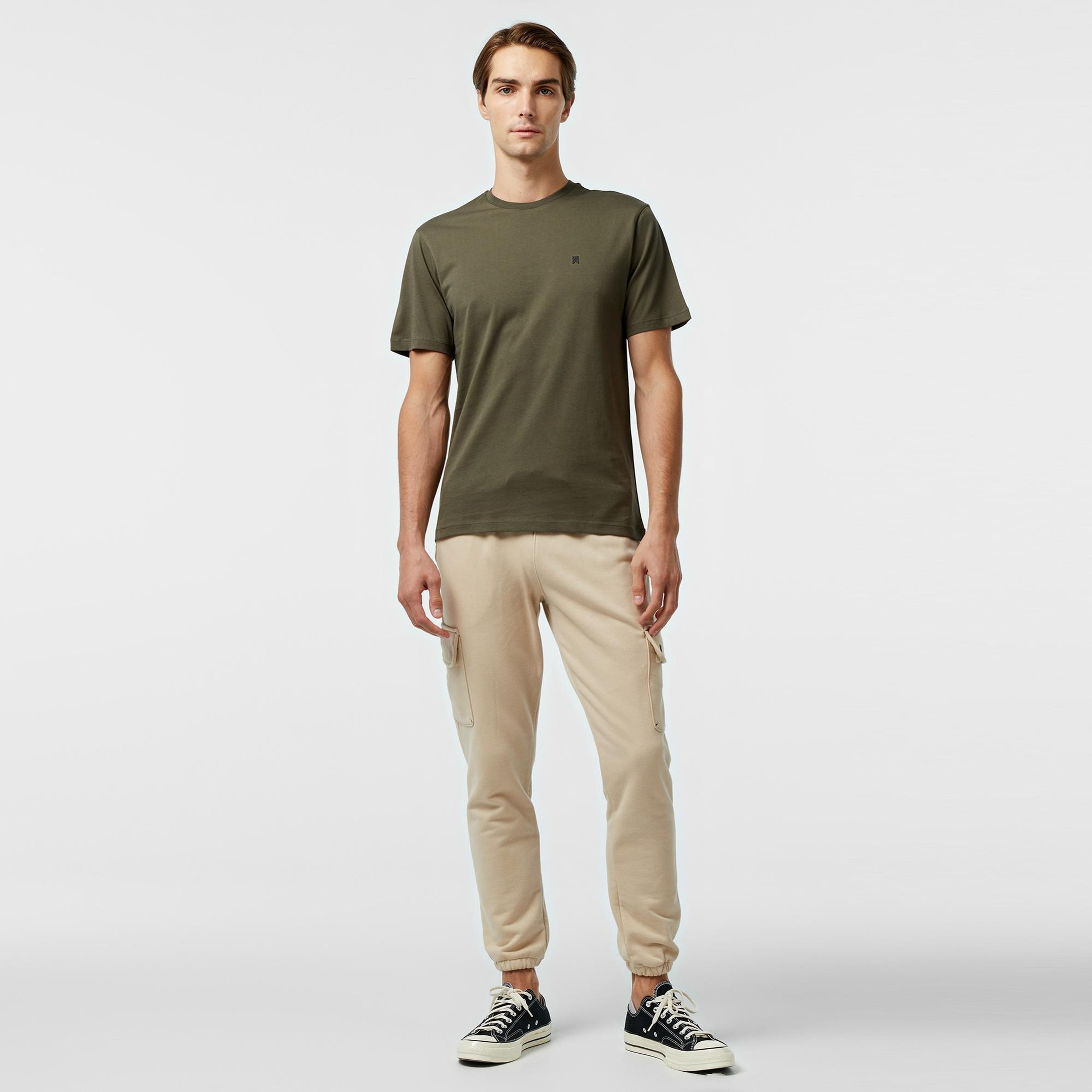 Tactical Wolves Classic Erkek Yeşil T-Shirt