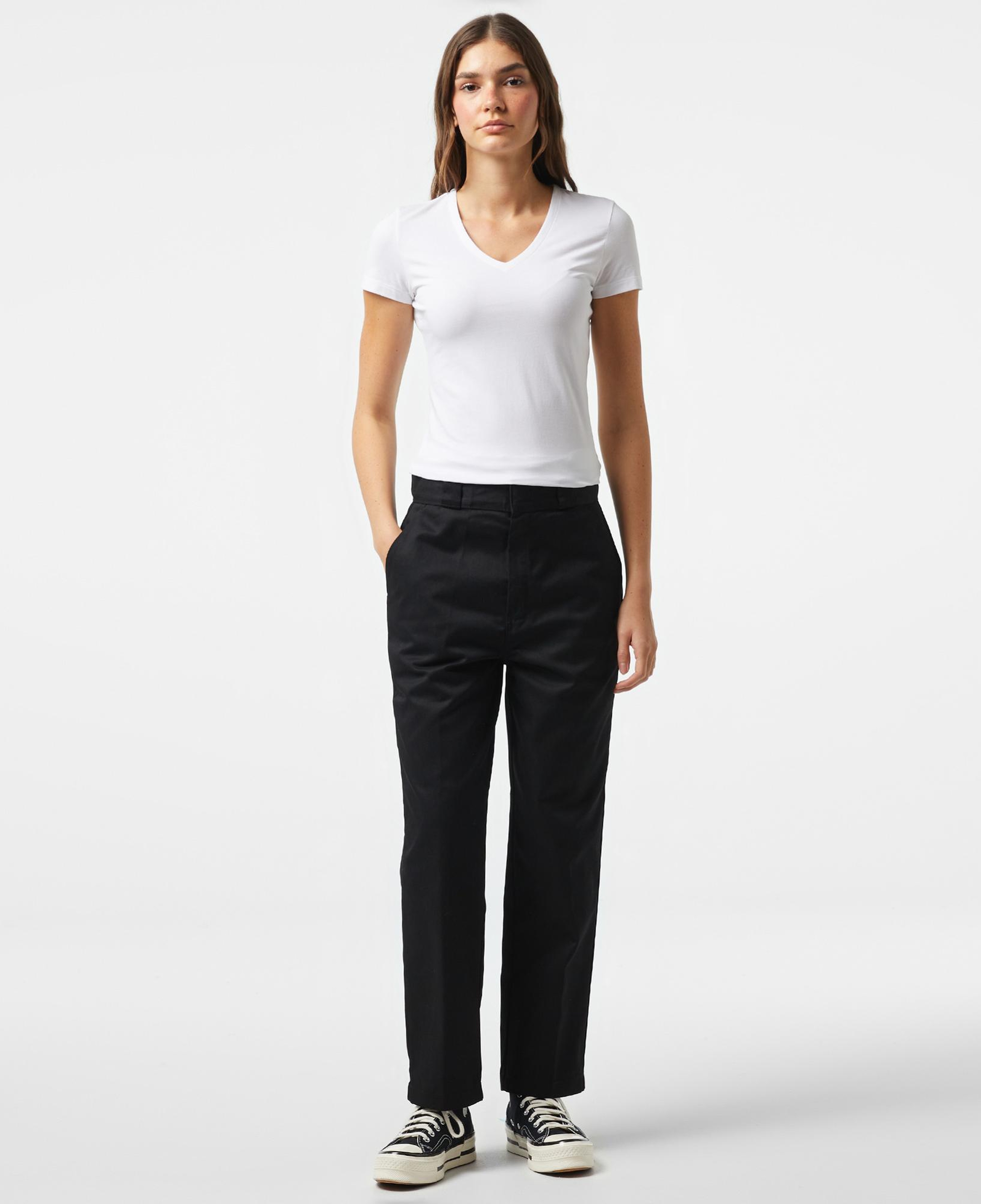 Dickies Phonenix Cropped Kadın Siyah Pantolon