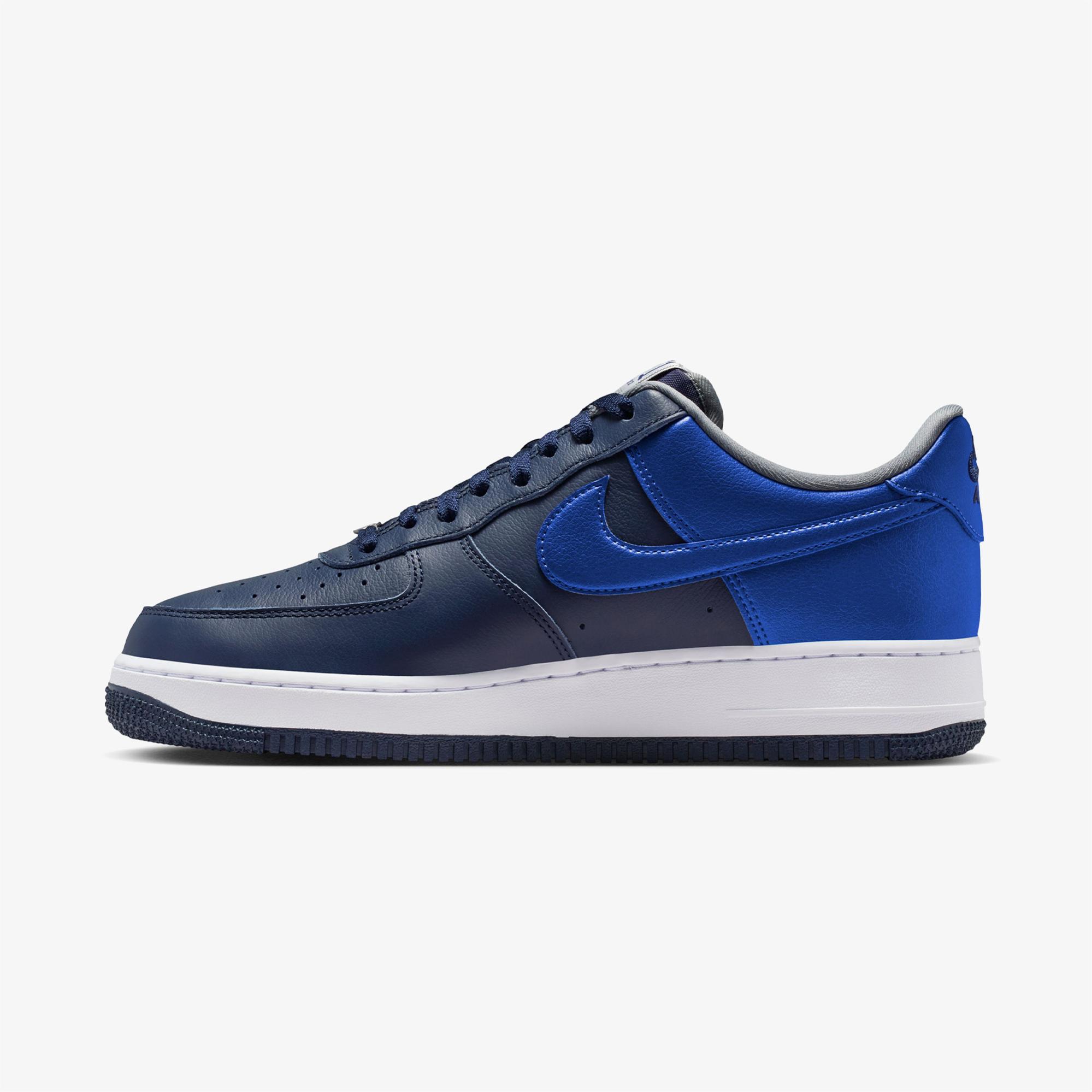 Nike Air Force 1 '07 LV8 Erkek Lacivert Spor Ayakkabı