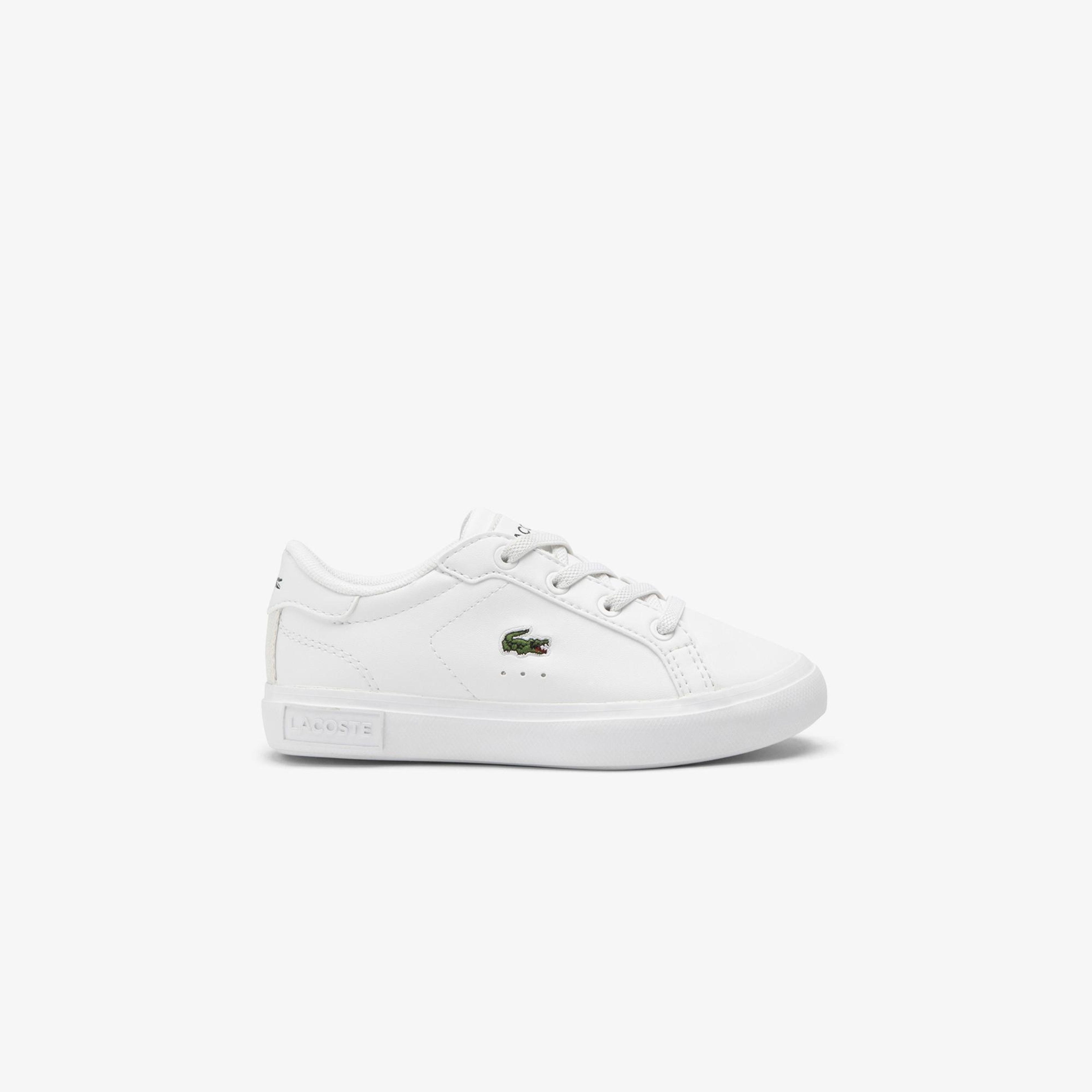 Lacoste Powercourt Çocuk Beyaz Sneaker
