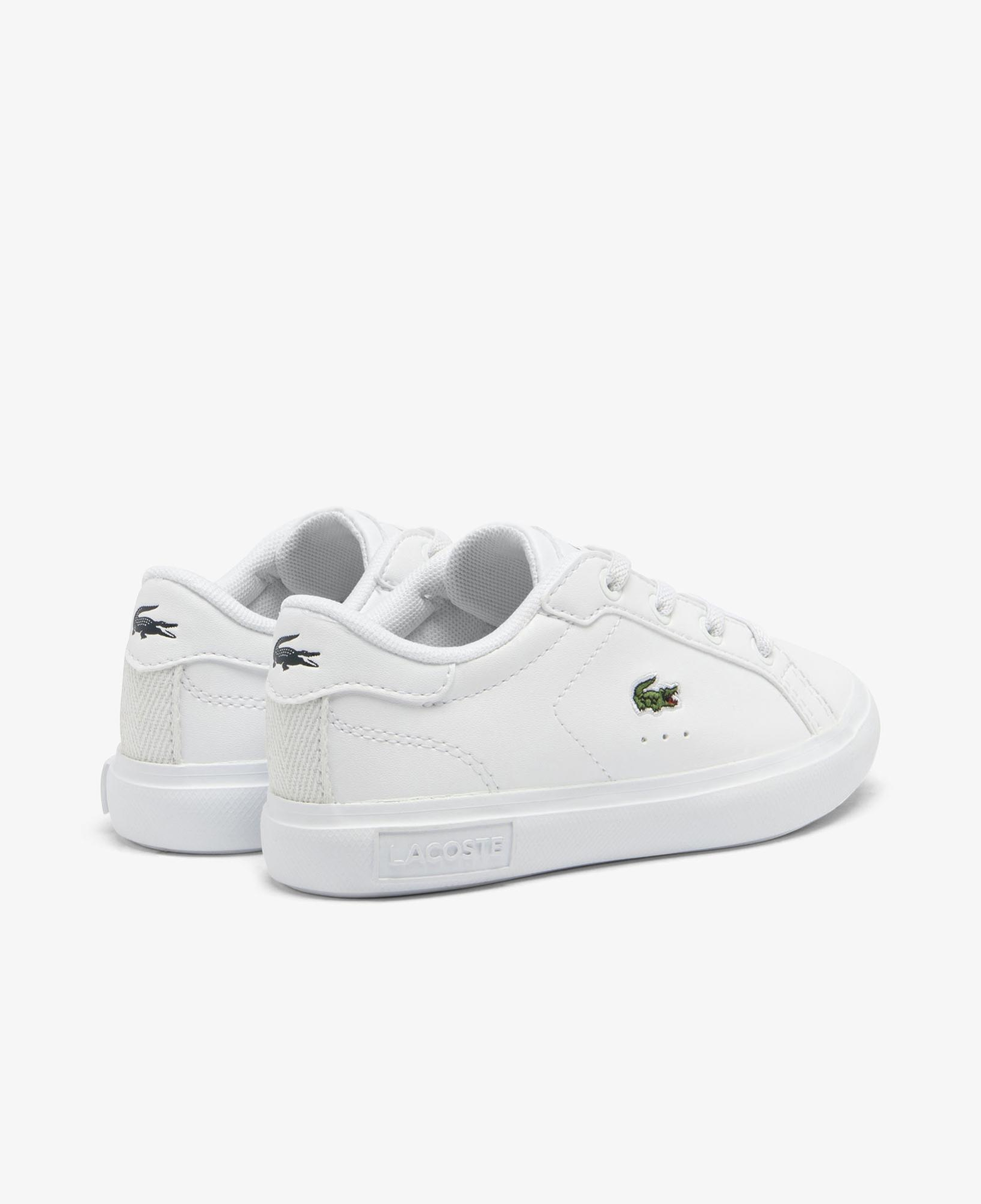 Lacoste Powercourt Çocuk Beyaz Sneaker