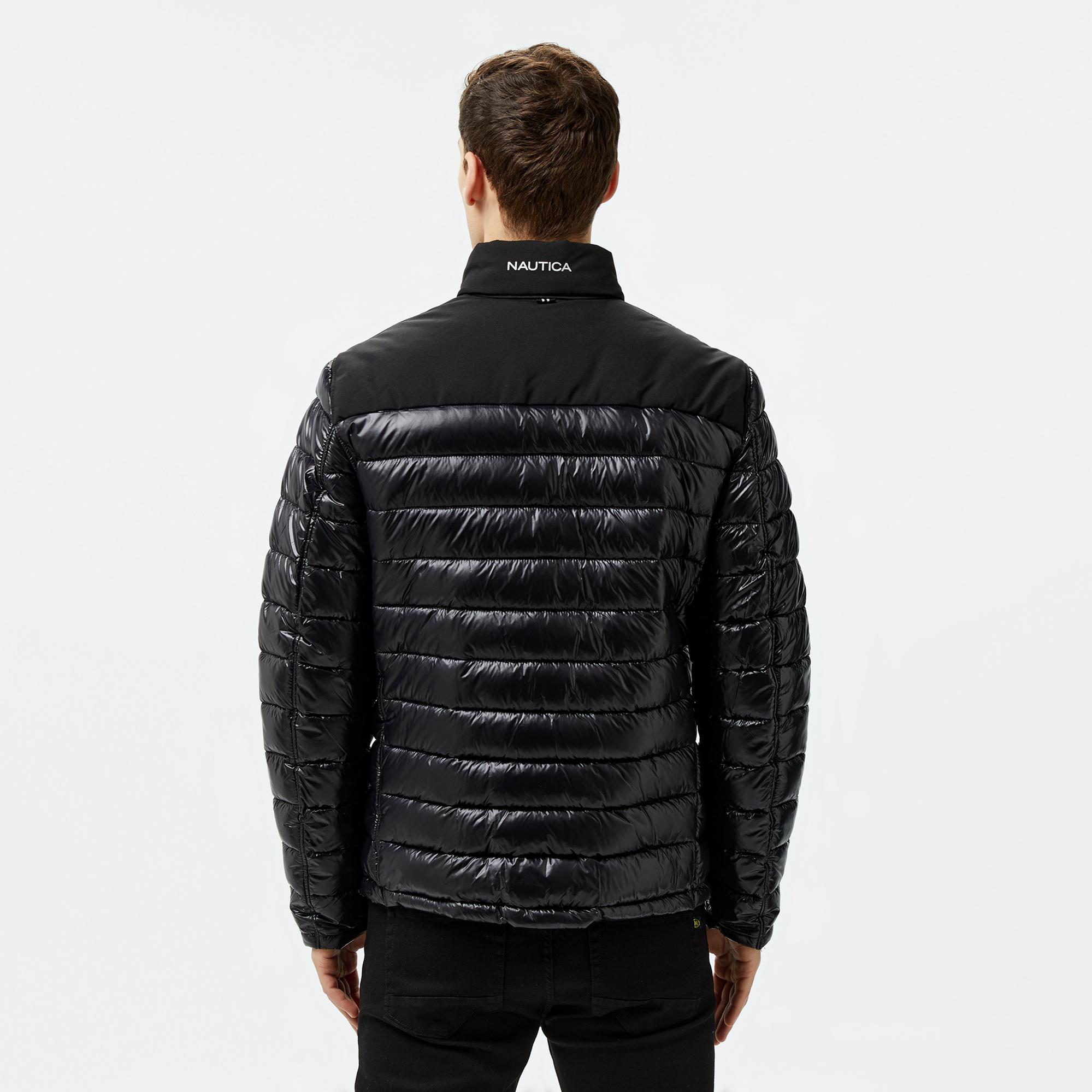 Nautica Erkek Siyah Çift Taraflı Mont