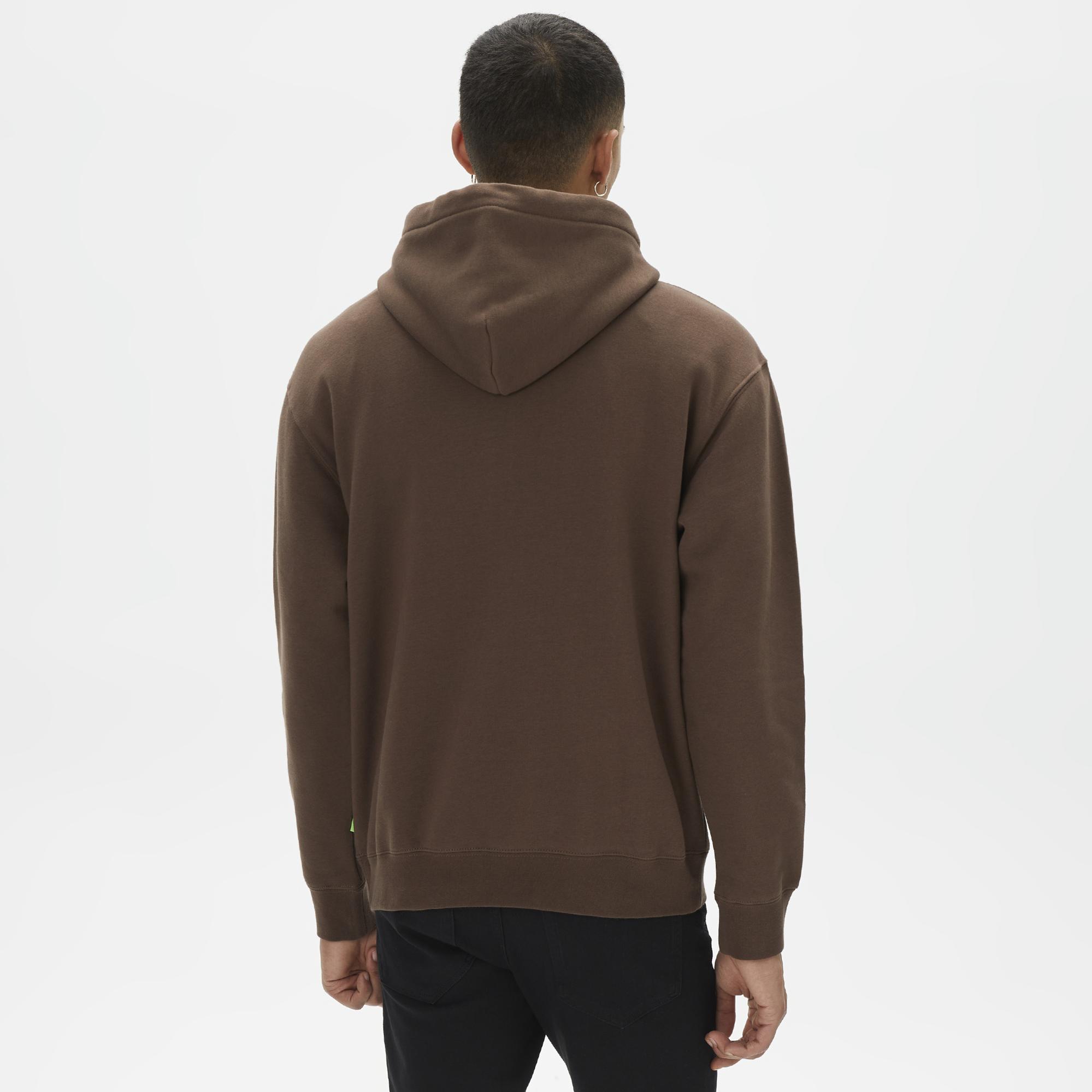 Huf Quake Conditions Erkek Kahverengi Hoodie