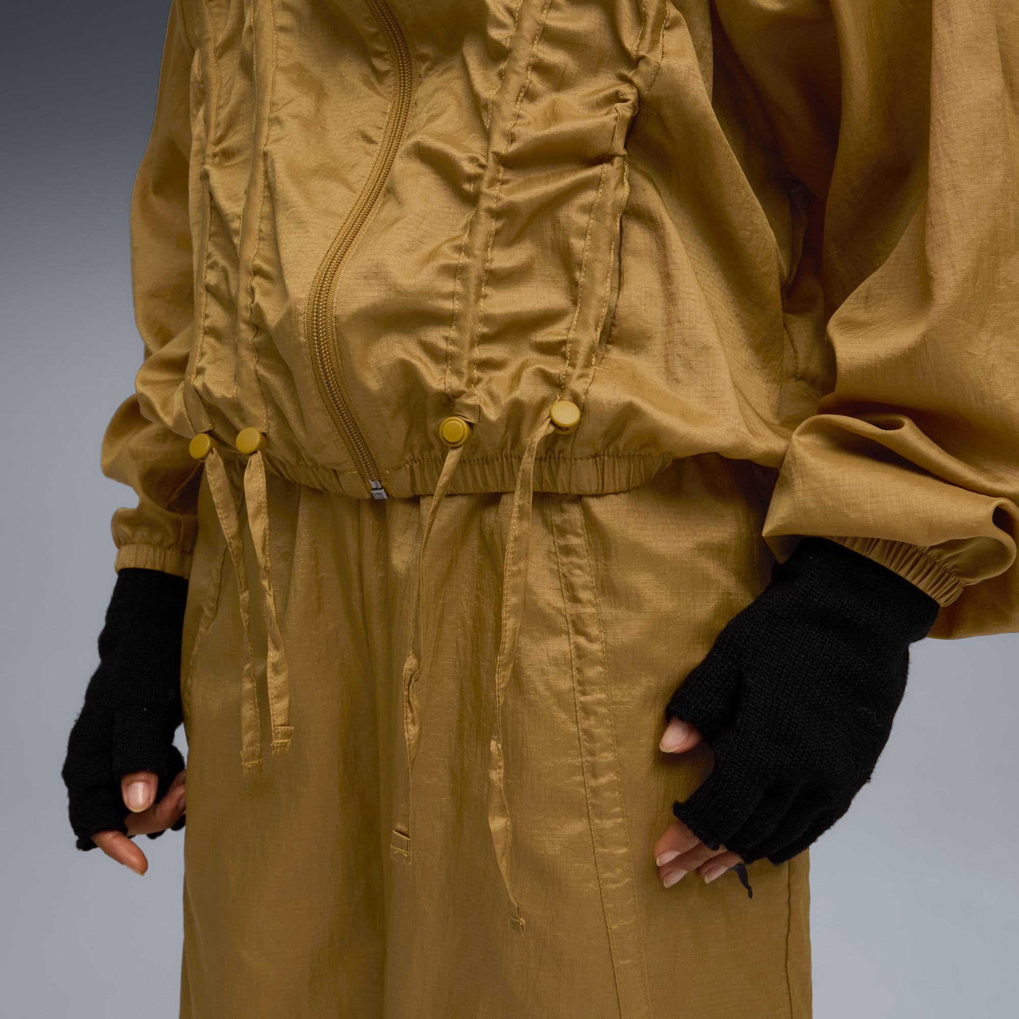 Puma Dare To Oversized Woven Kadın Sarı Ceket