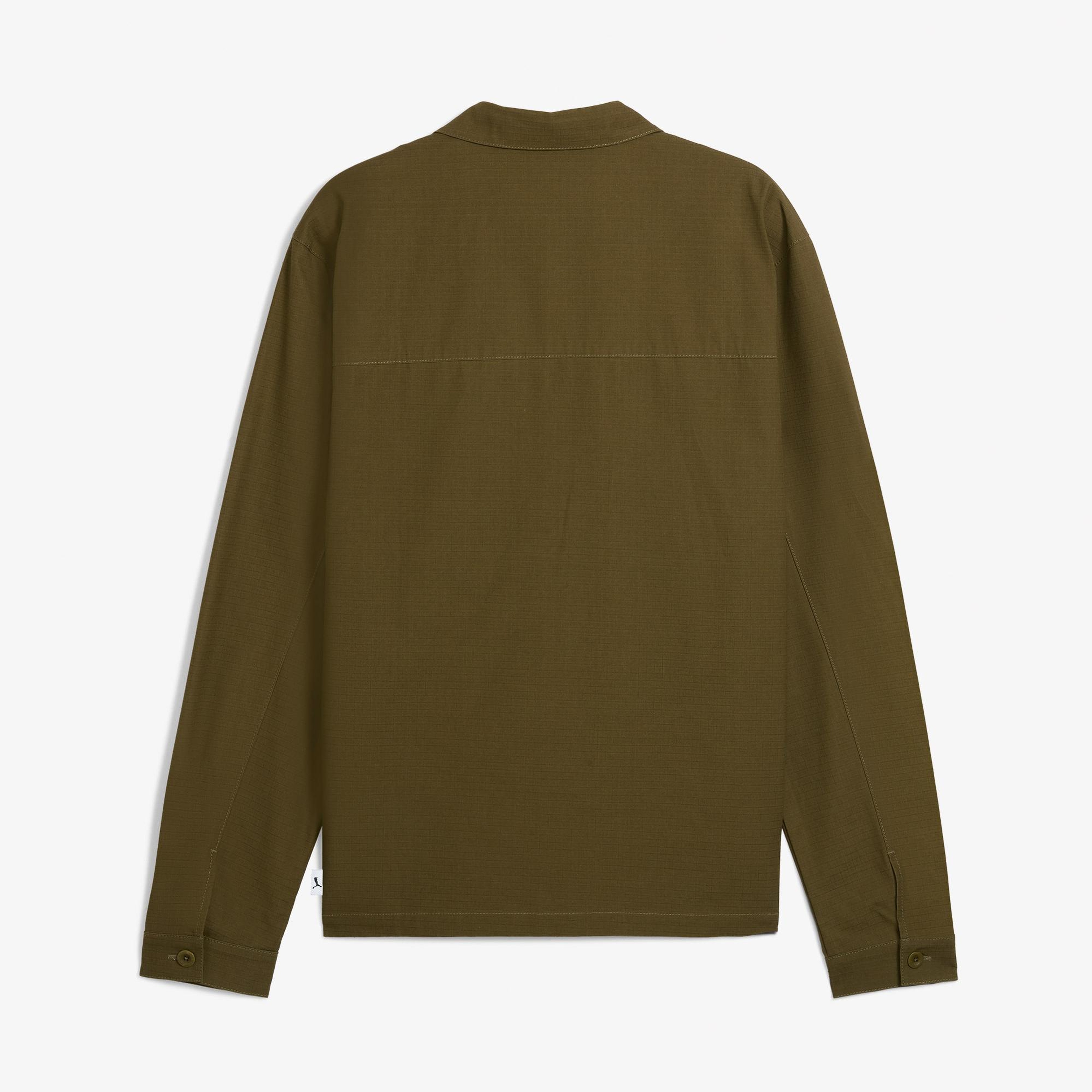 Puma Mmq Ripstop Over Erkek Haki Ceket