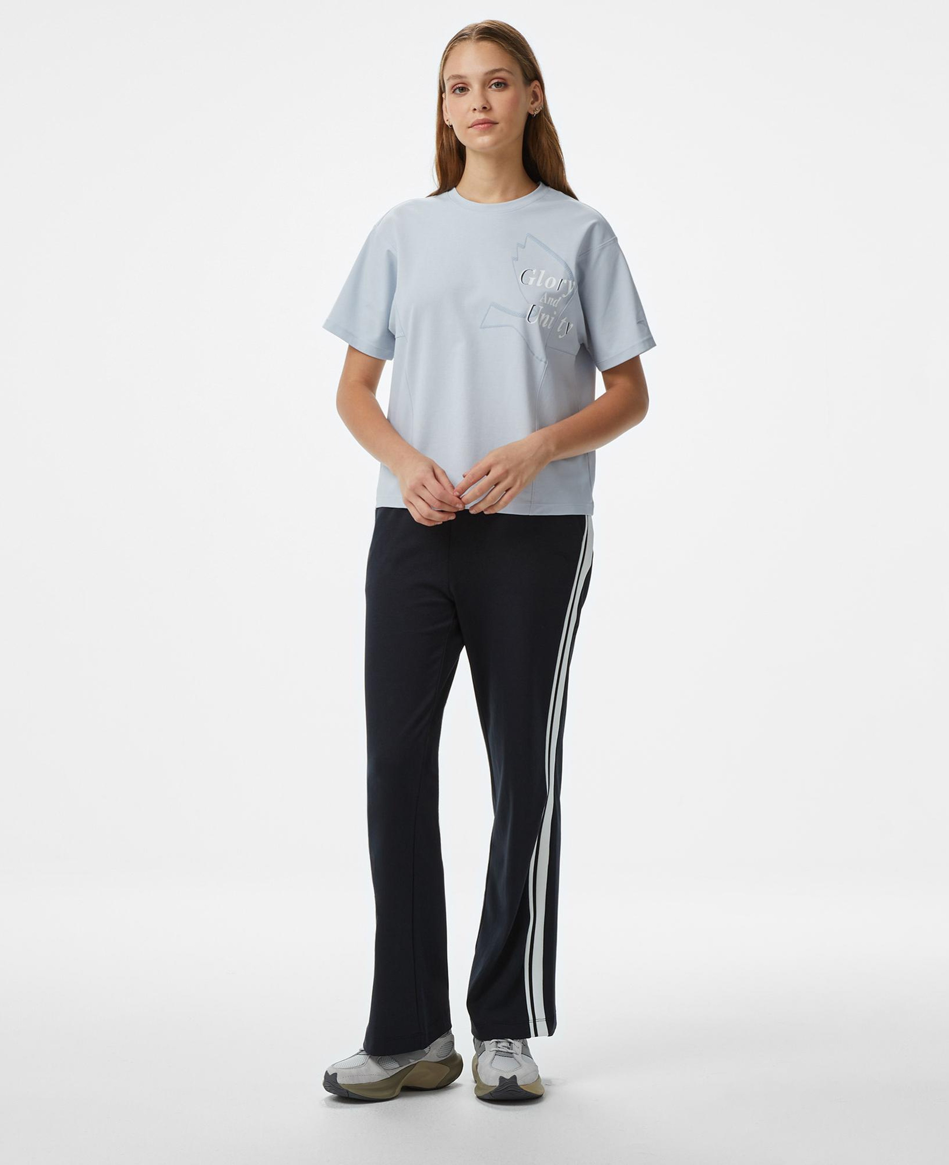 Anta Sports Kadın Mavi T-Shirt