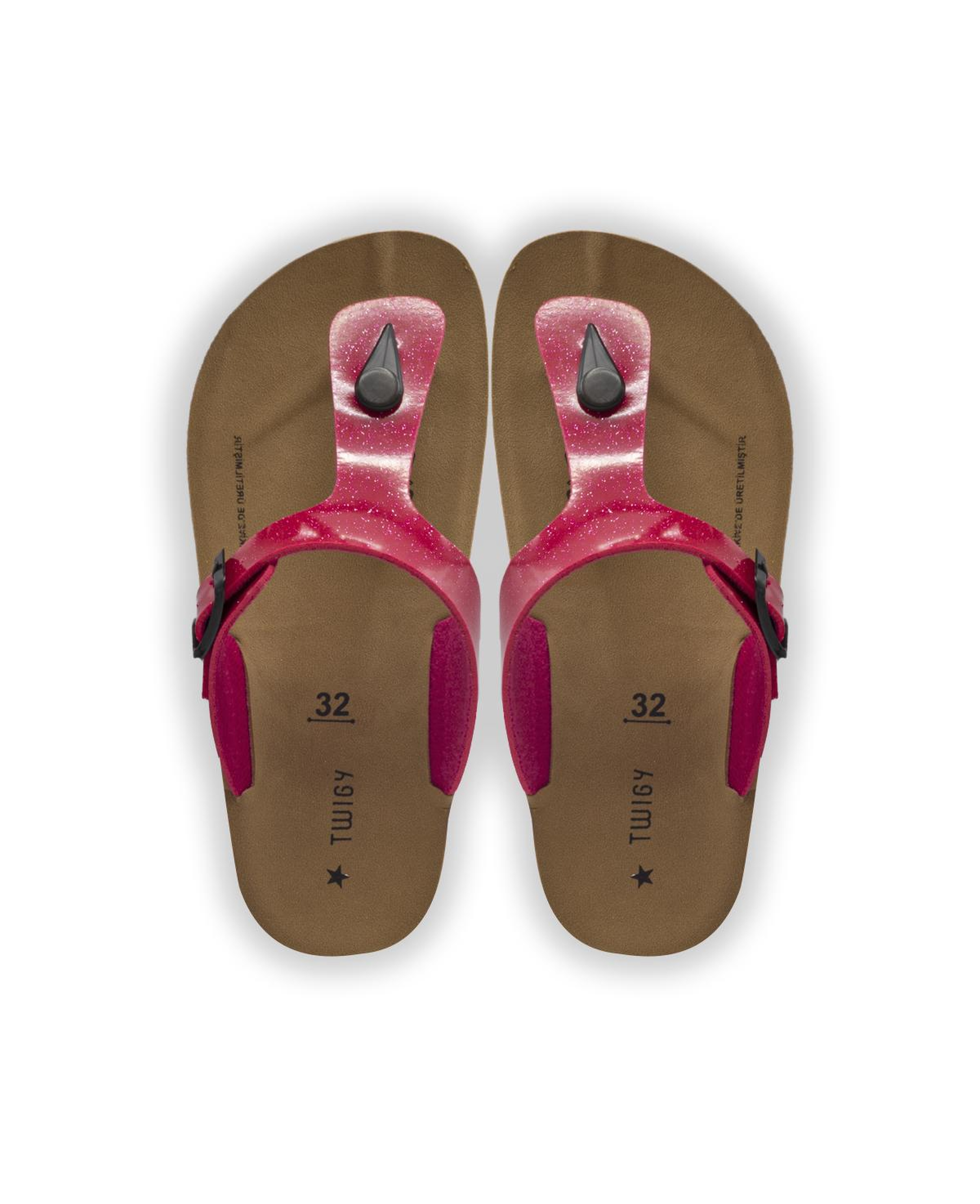 Bella Çocuk Parmak Arası Terlik Fuşya 30/35