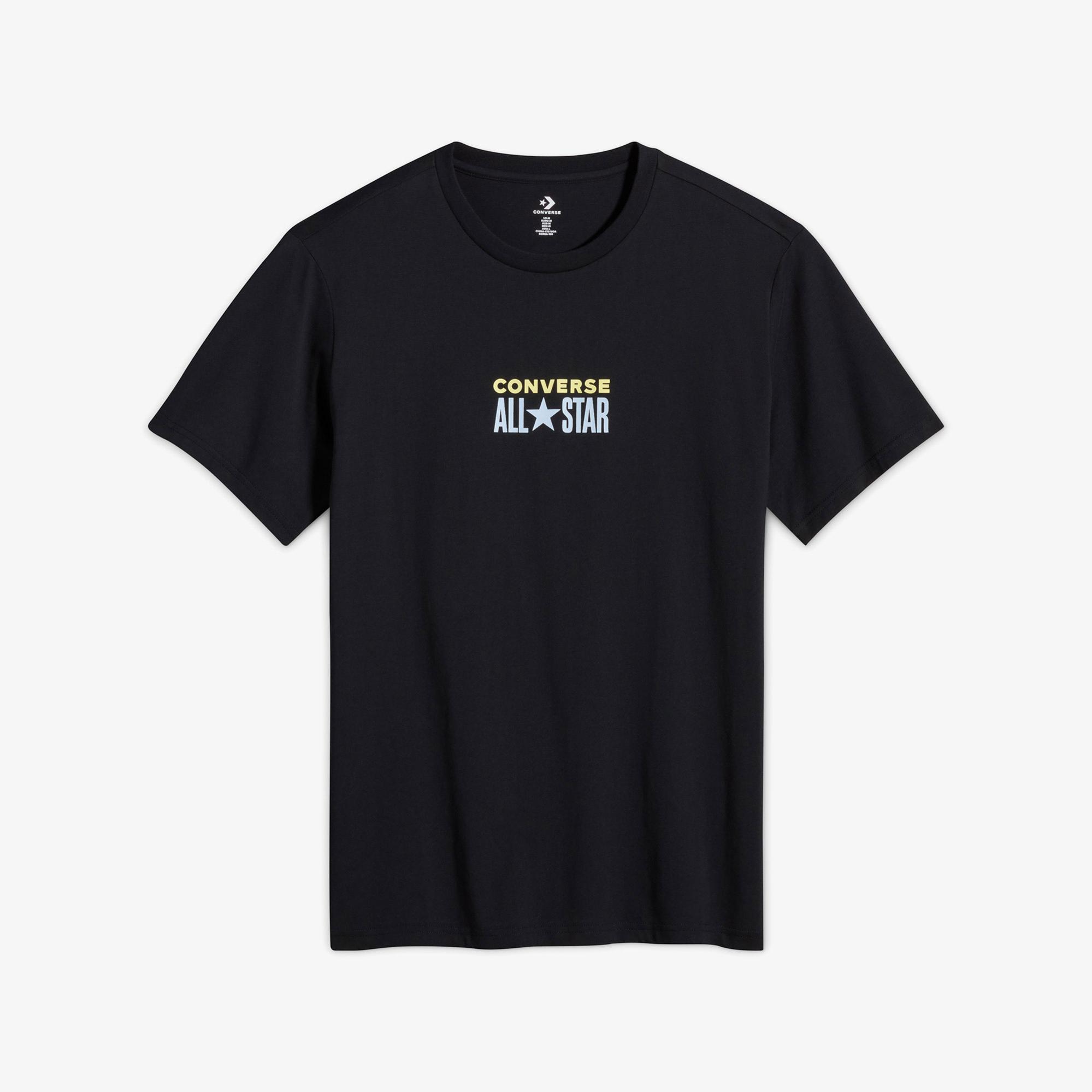 Converse Erkek Siyah T-Shirt