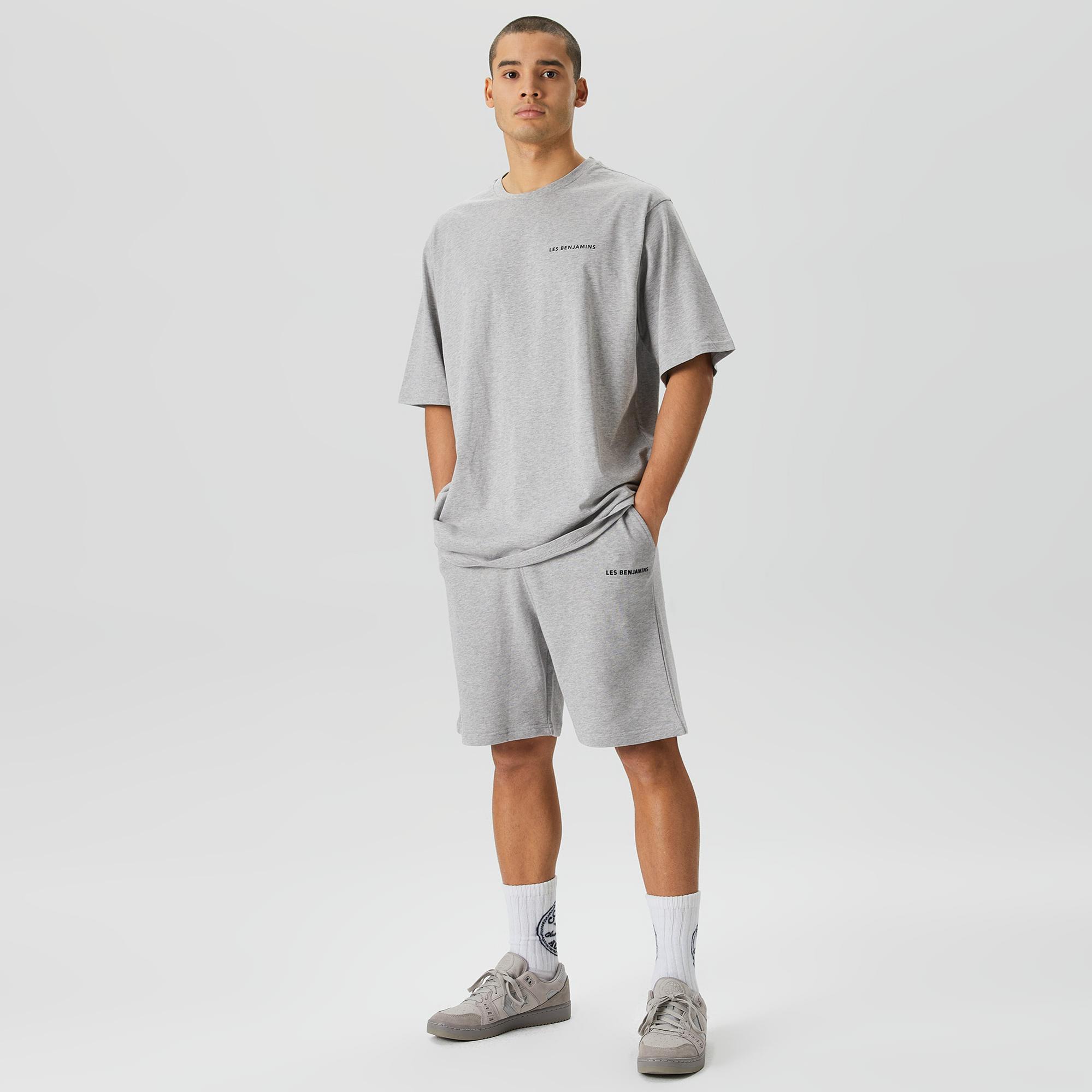 Les Benjamins Core Erkek Gri Şort