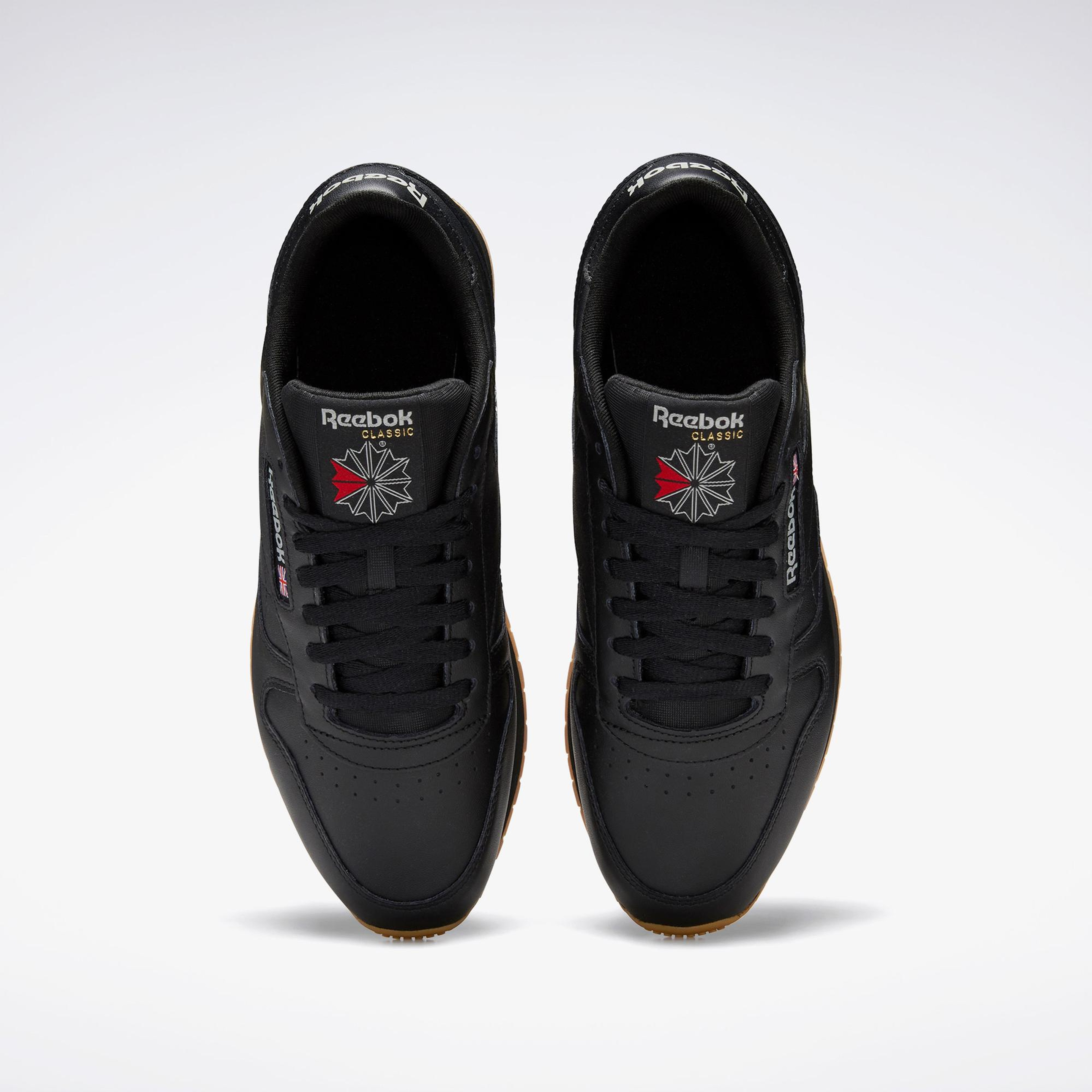 Reebok Classic Leather Unisex Siyah Spor Ayakkabı