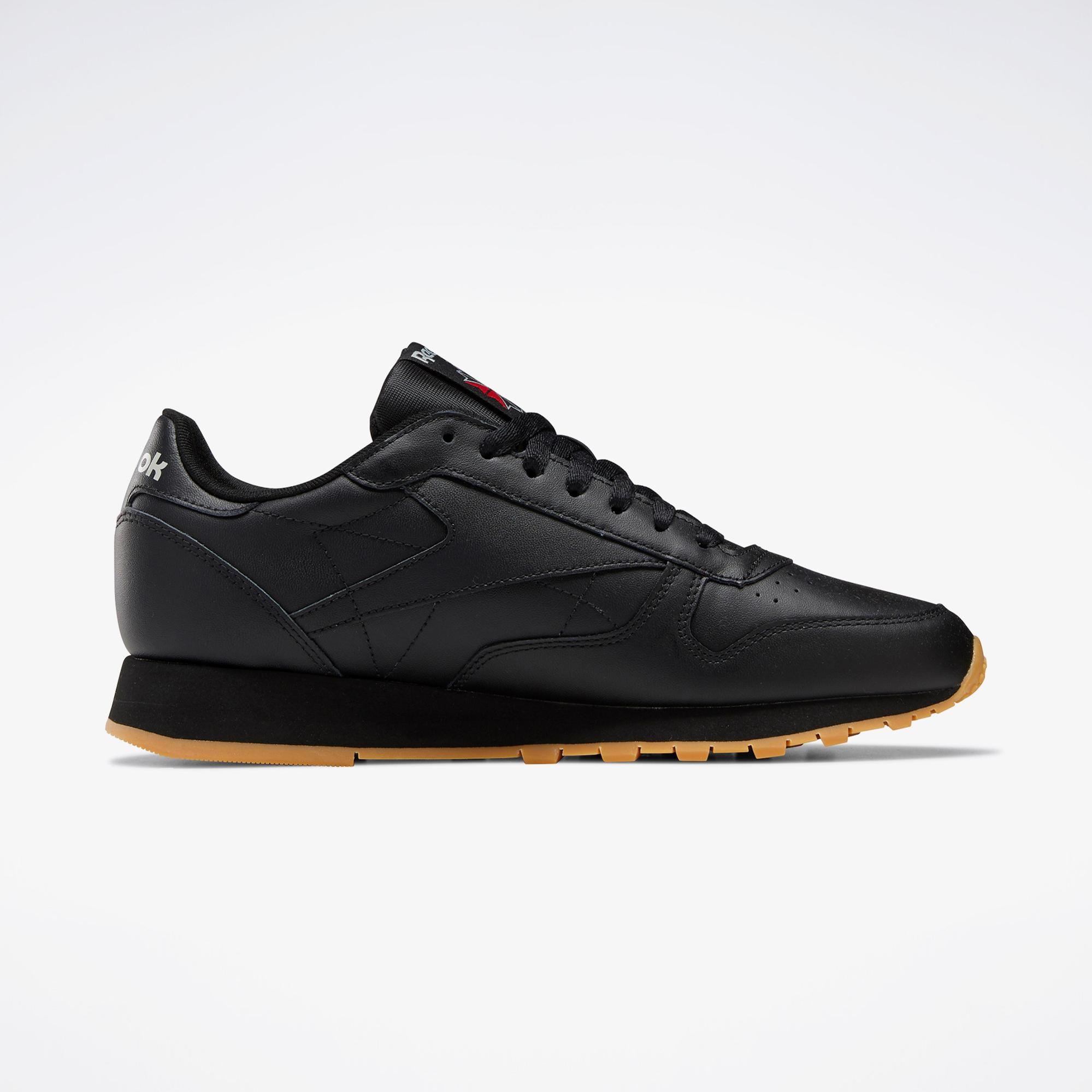 Reebok Classic Leather Unisex Siyah Spor Ayakkabı