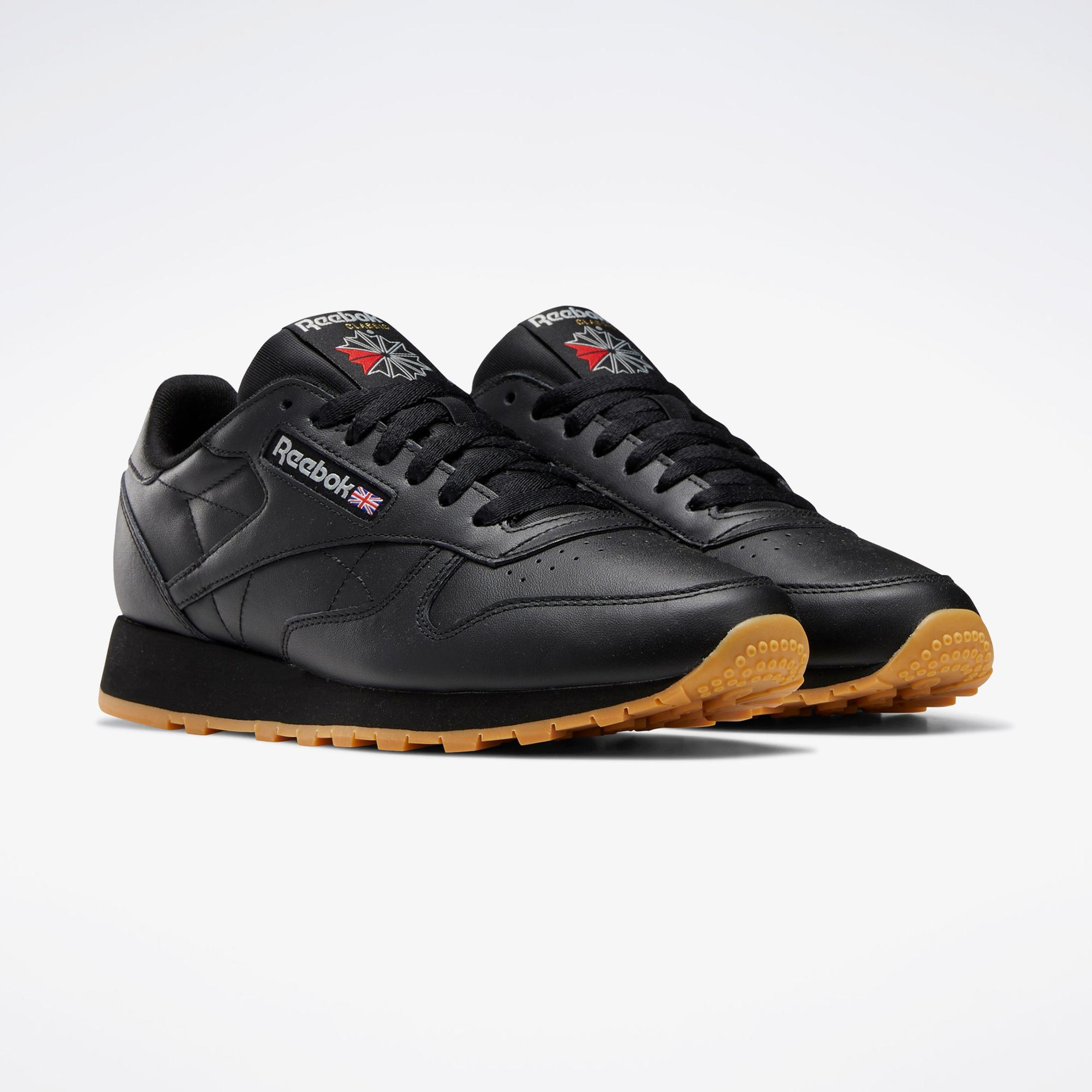 Reebok Classic Leather Unisex Siyah Spor Ayakkabı