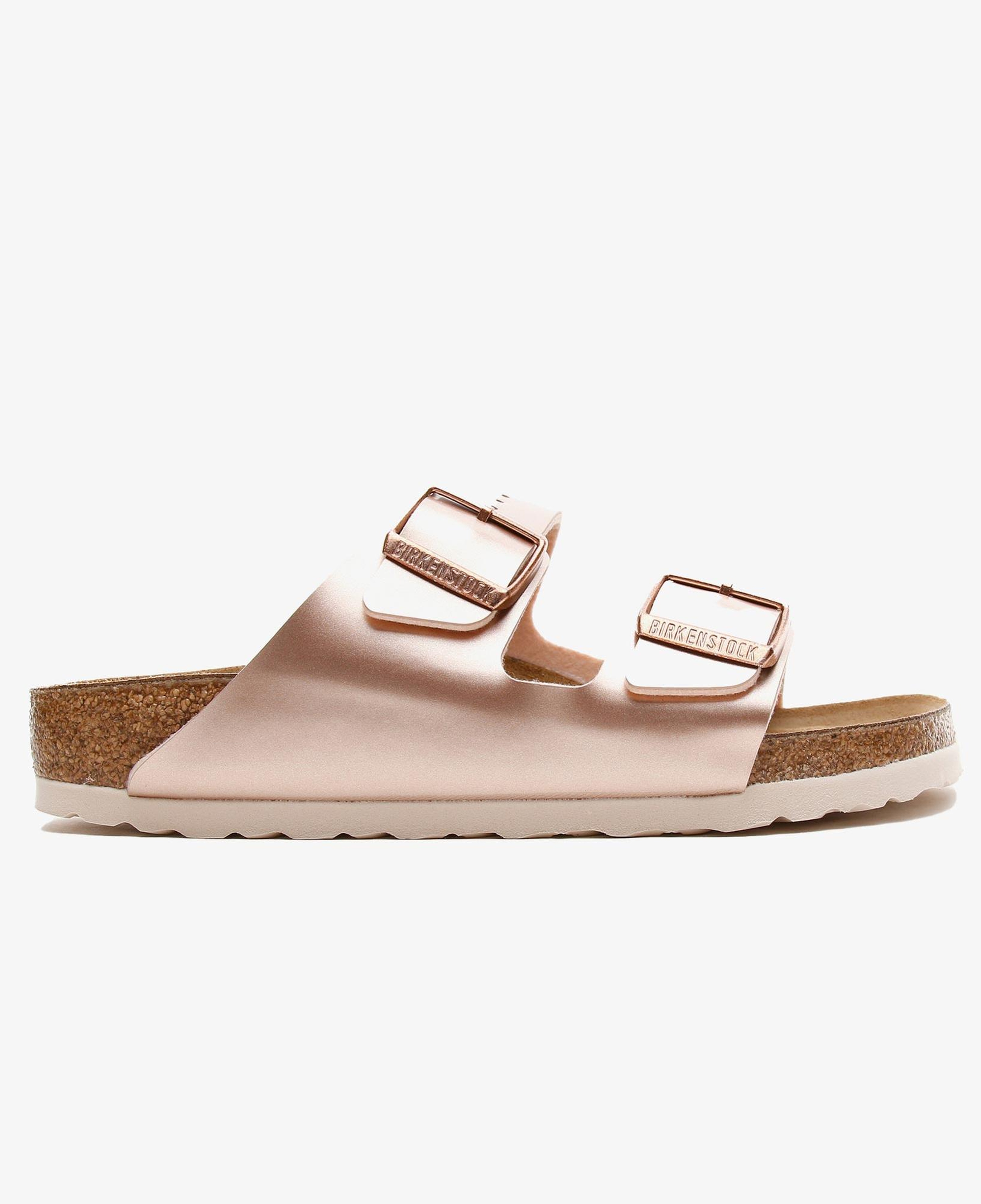 Birkenstock Arizona Birko-Flor Electric Metallic Unisex Pembe Terlik