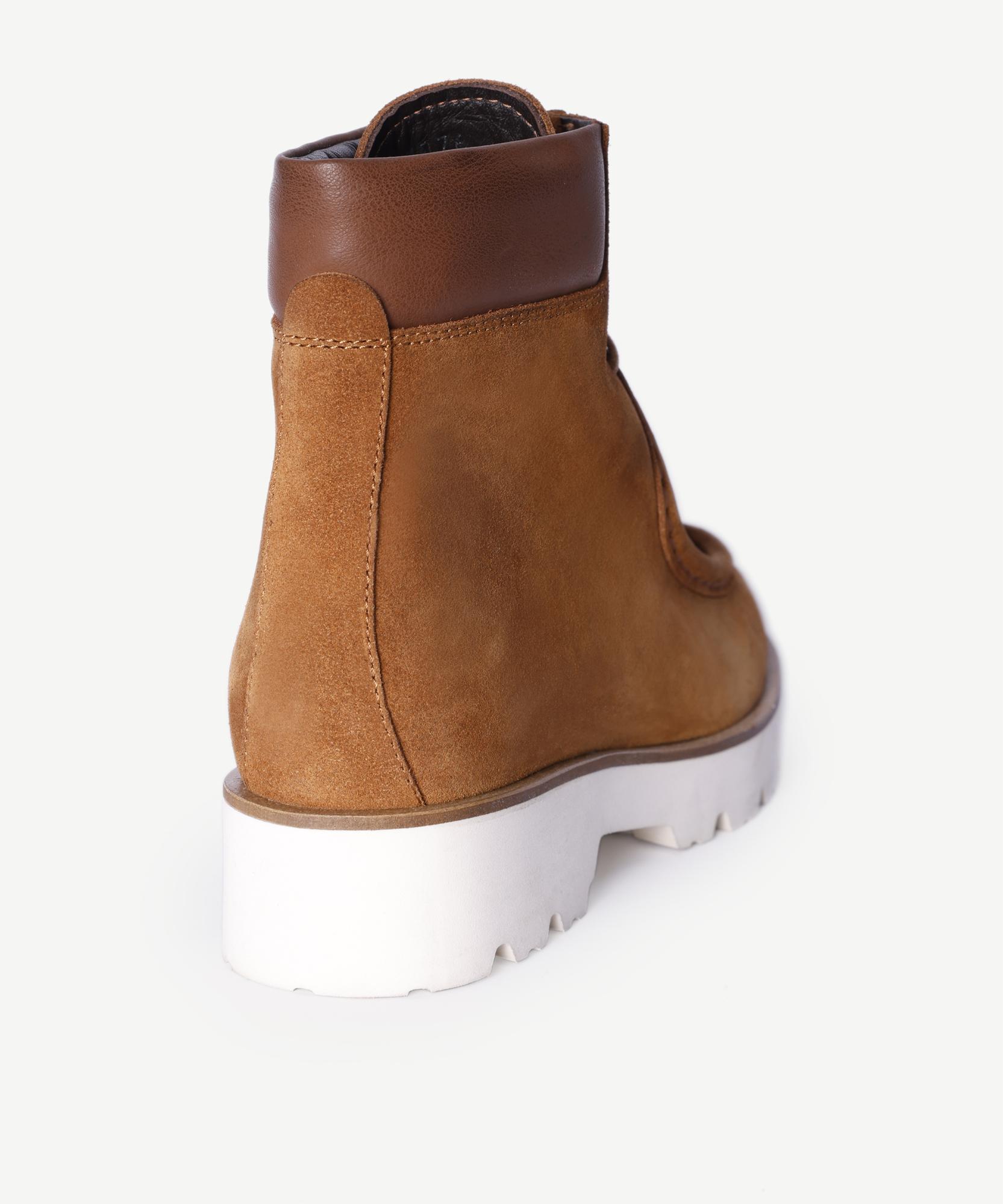 YARGICI Yumuşak Bağlı Deri Bot