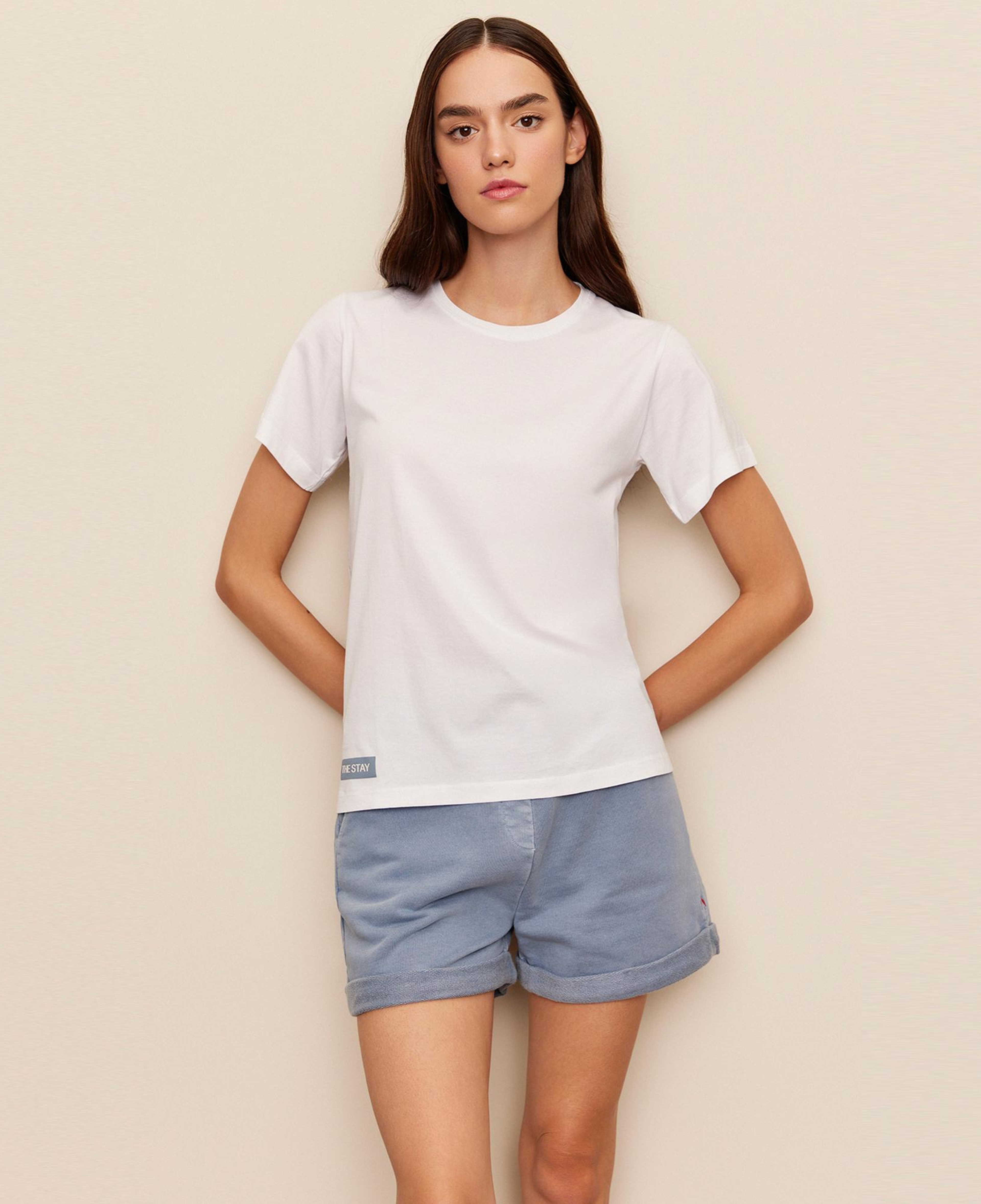 The Stay Line Leda Pastoral Kadın Beyaz T-Shirt