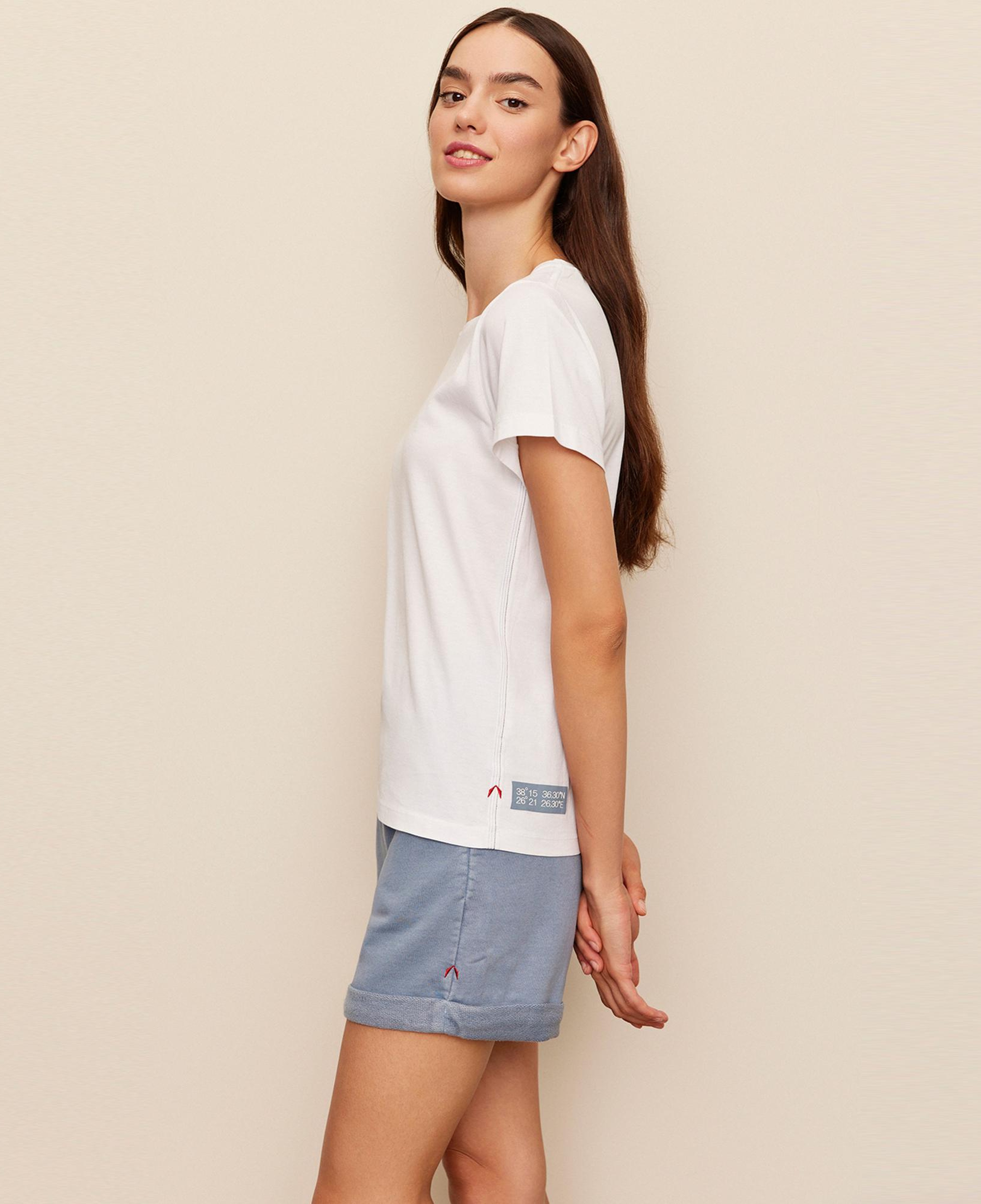 The Stay Line Leda Pastoral Kadın Beyaz T-Shirt