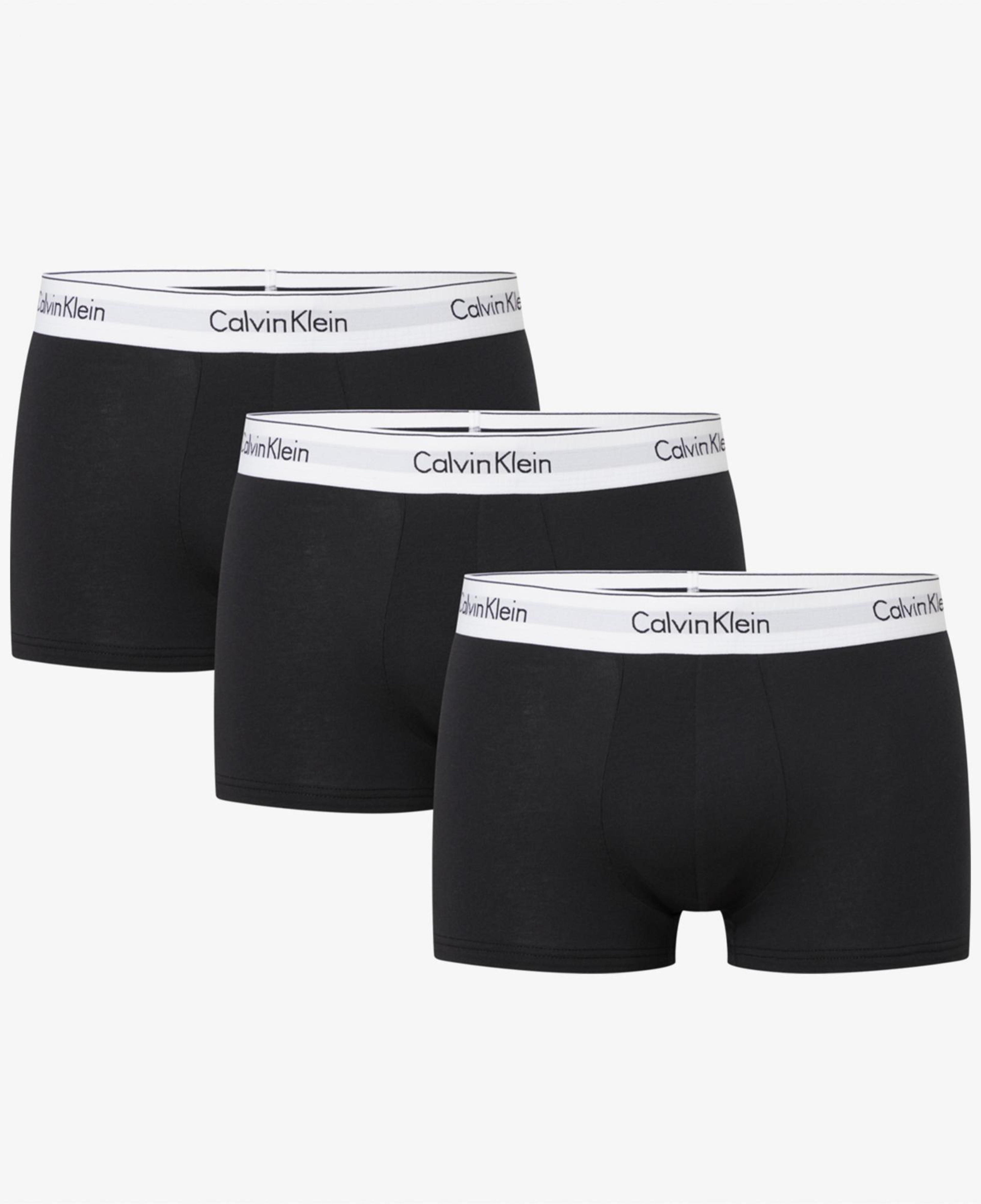 Calvin Klein Trunk 3'lü Erkek Siyah Boxer