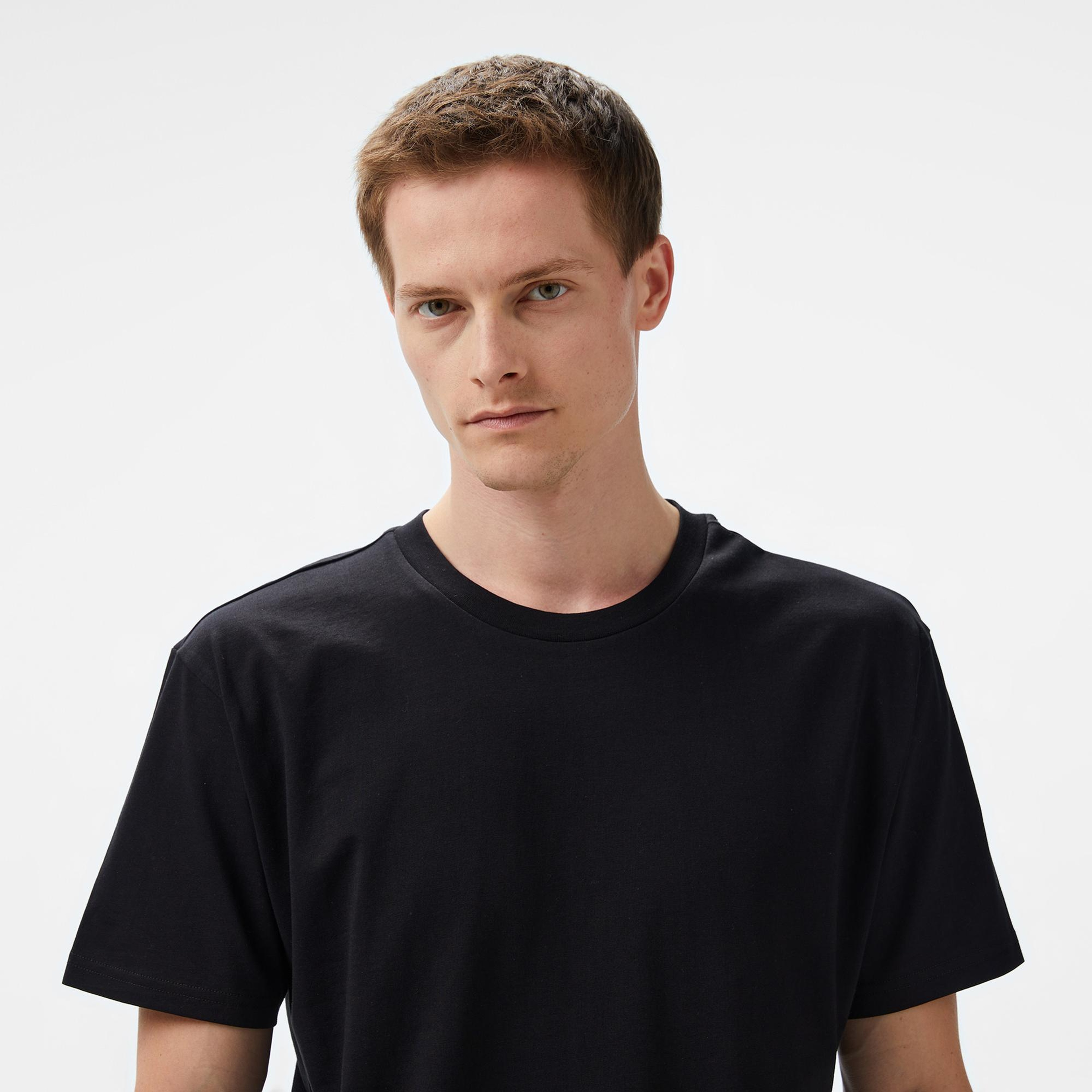 New Balance Lifestyle Erkek Siyah T-Shirt