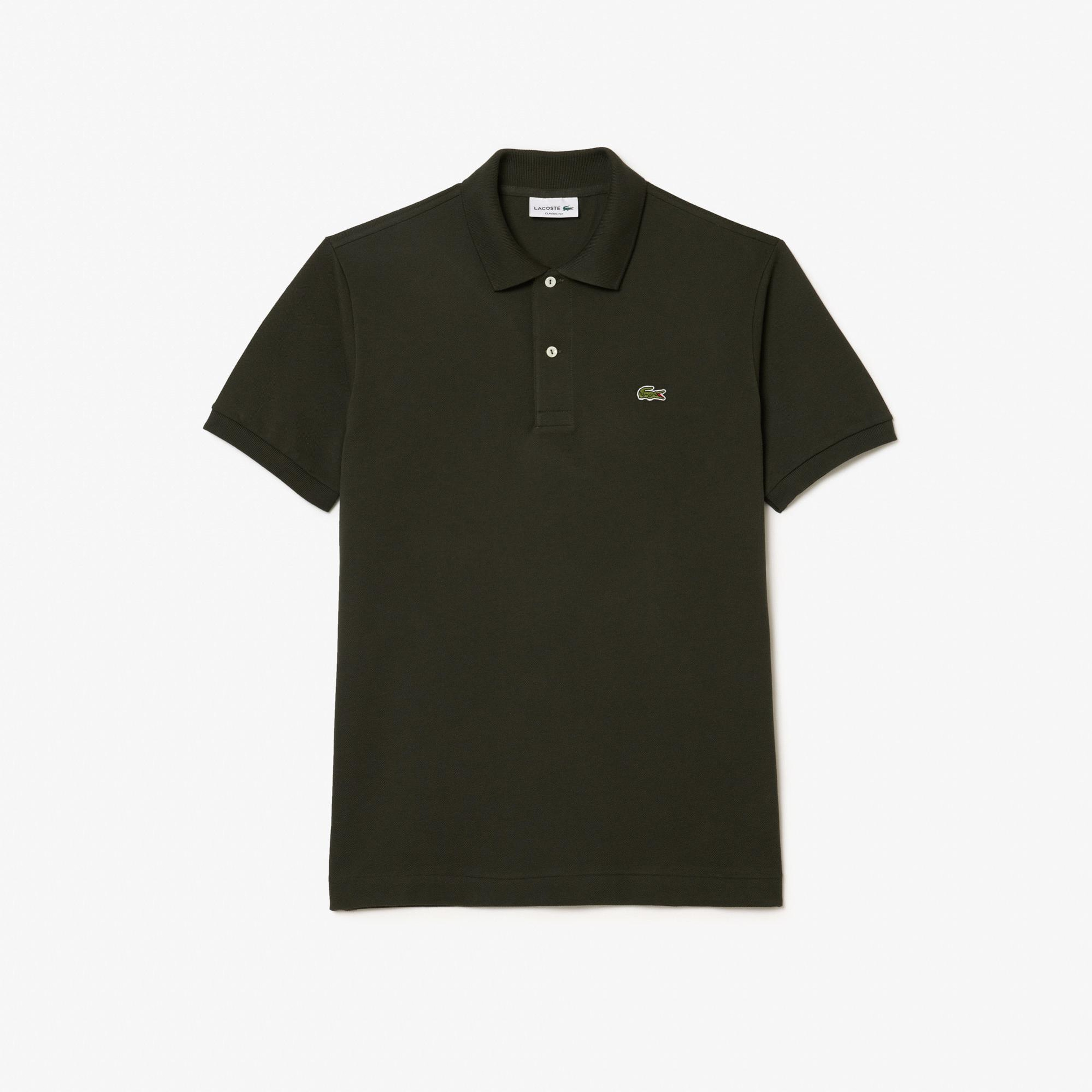 Lacoste L.12.12 Classic Fit Erkek Haki Polo