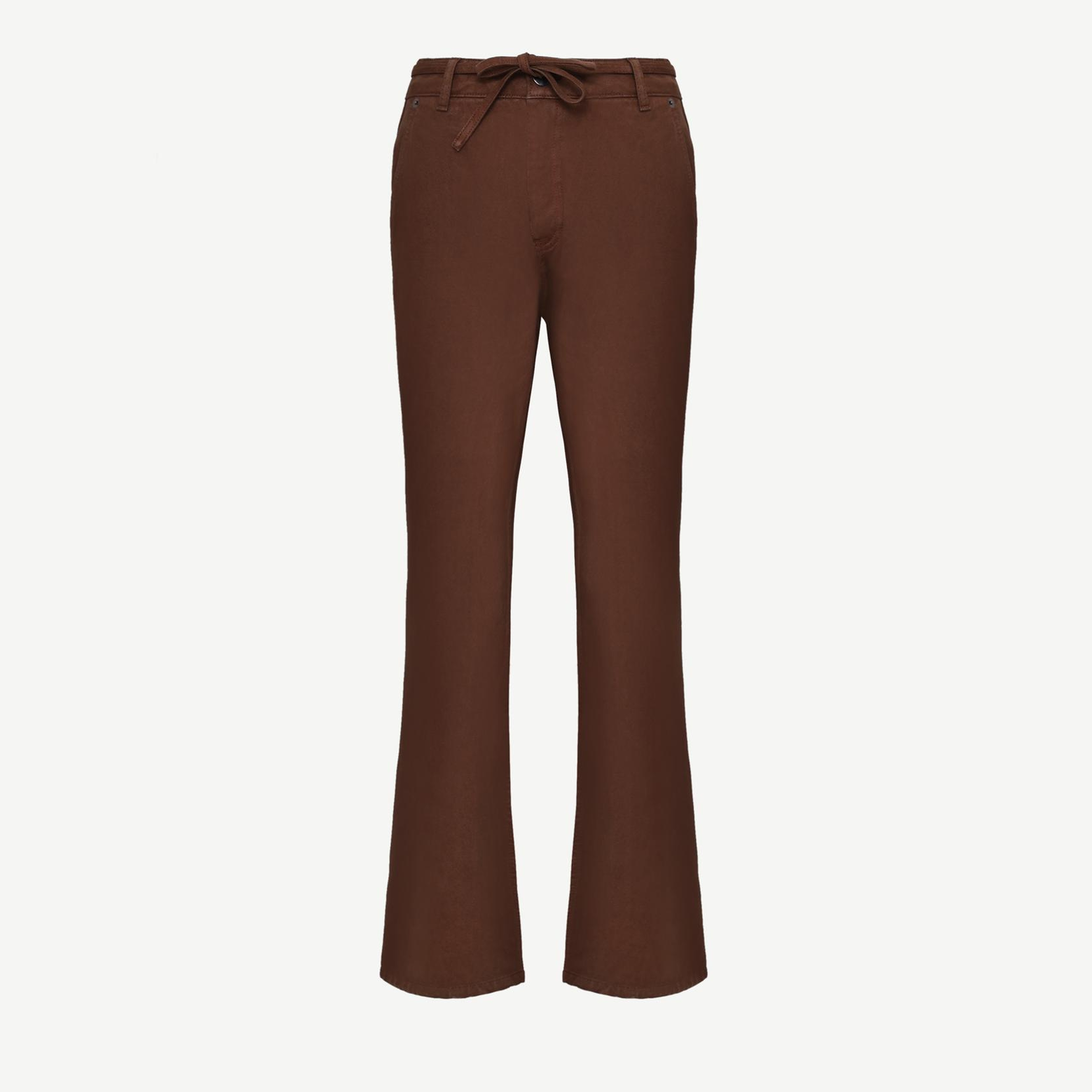 YARGICI Rahat Kalıp Kemer Detaylı Denim Pantolon