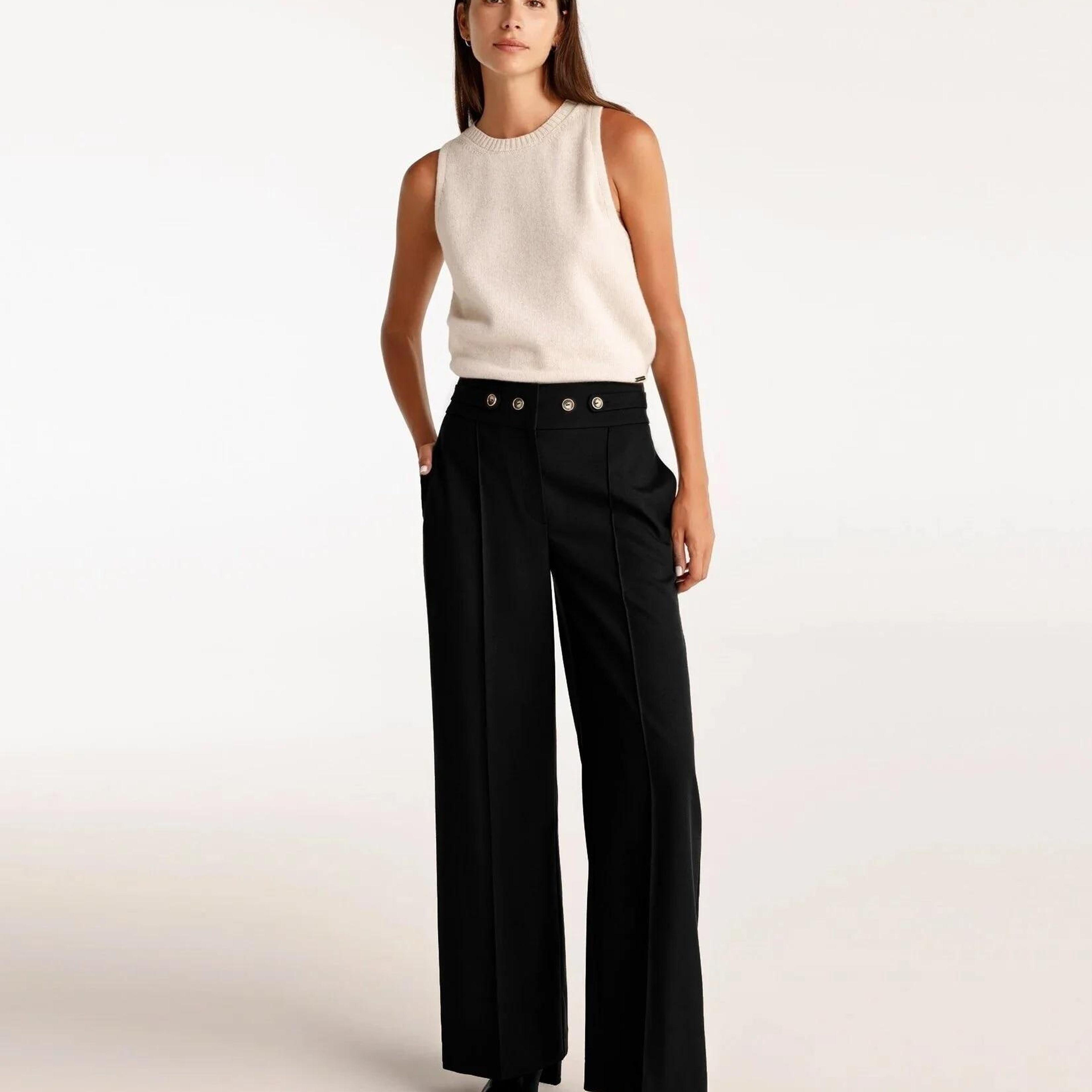 YARGICI Düğme Detaylı Pantolon