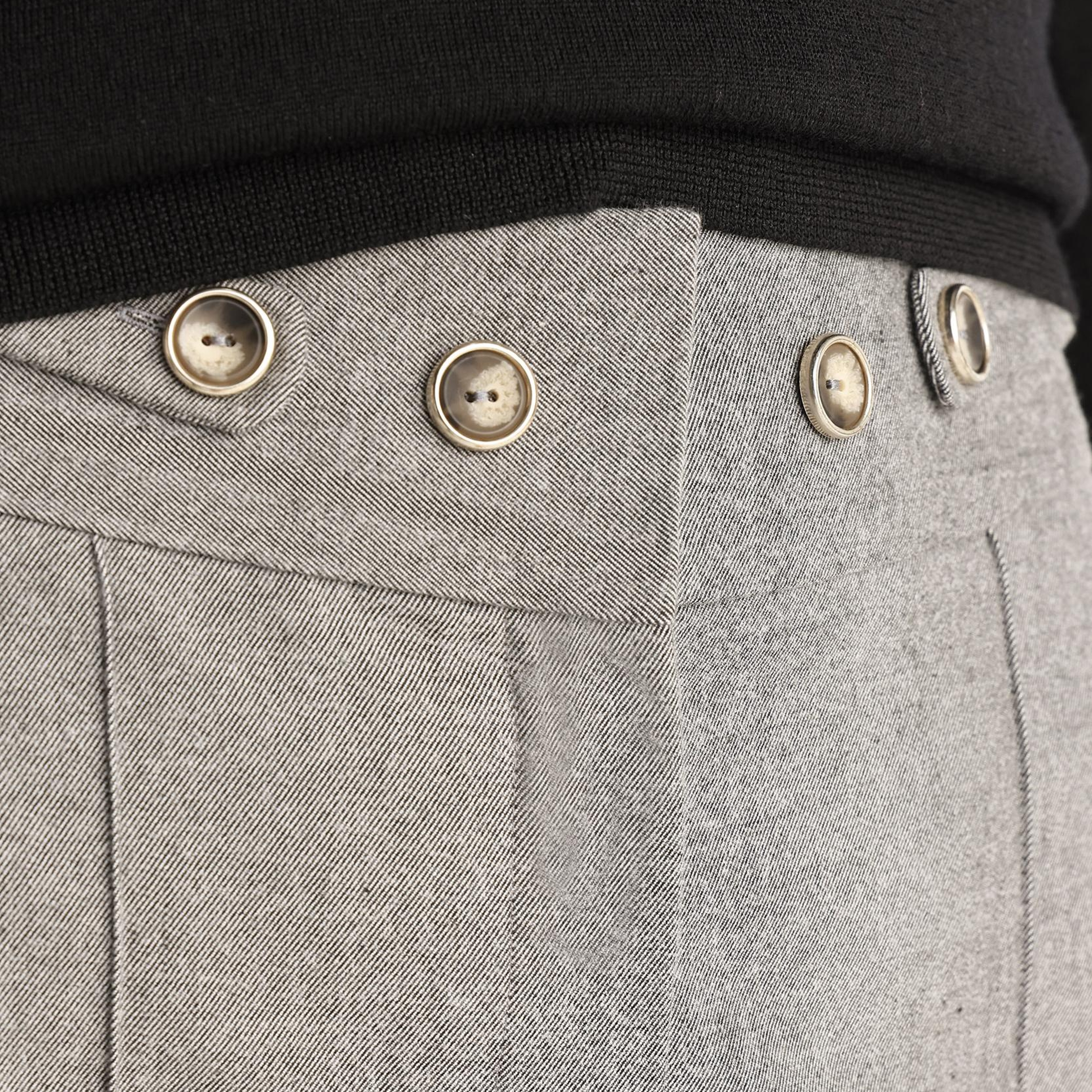 YARGICI Düğme Detaylı Pantolon