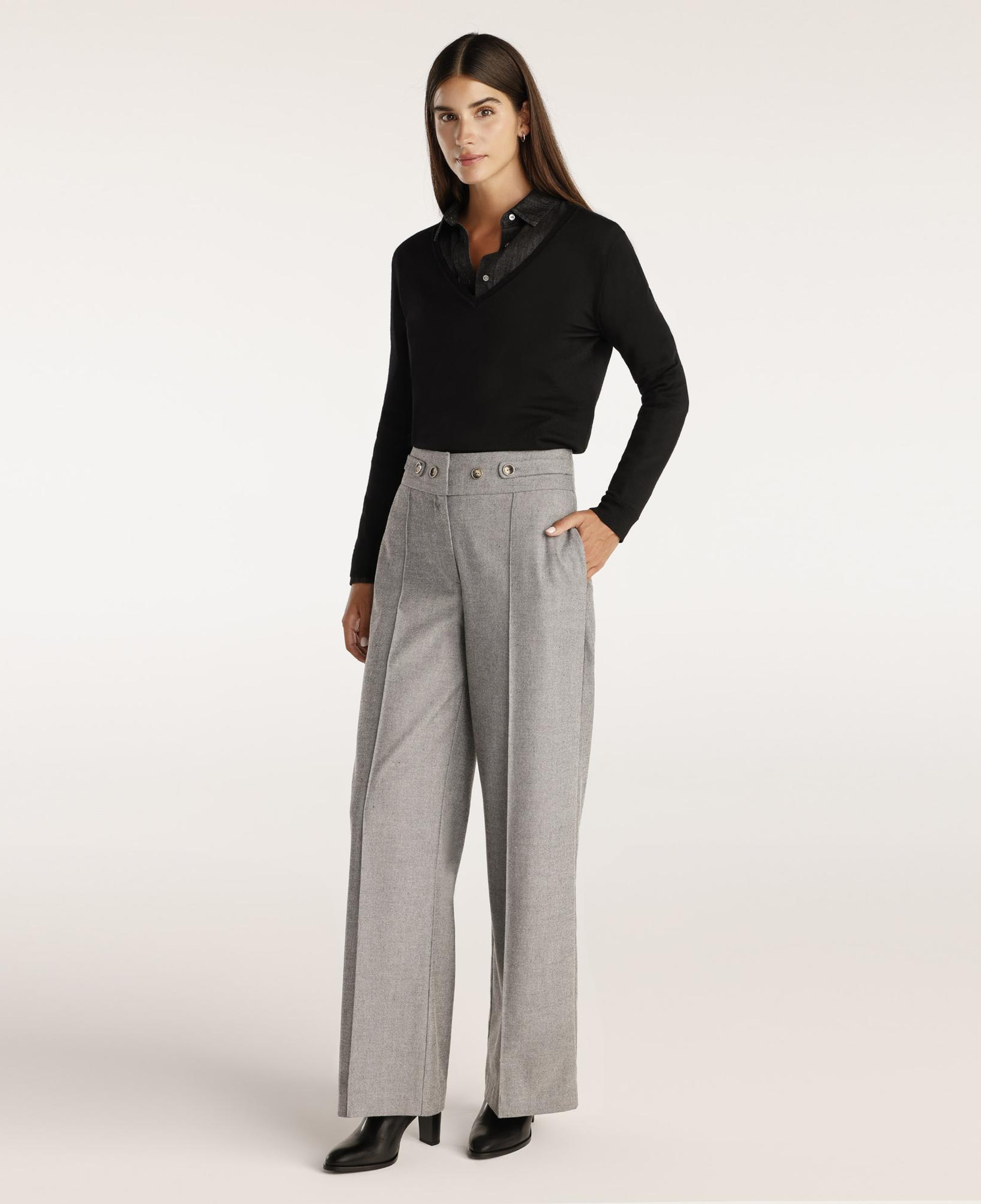 YARGICI Düğme Detaylı Pantolon