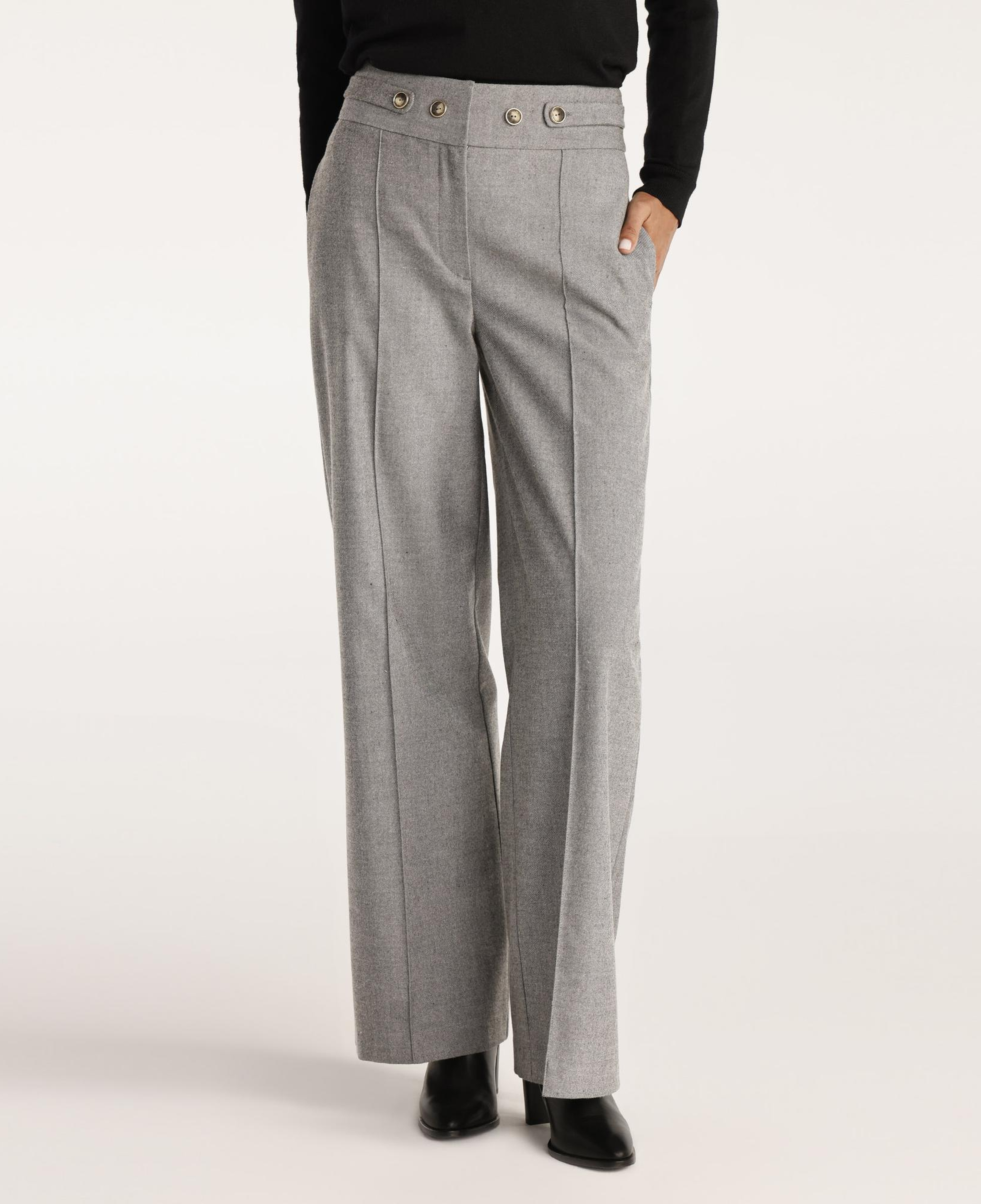 YARGICI Düğme Detaylı Pantolon