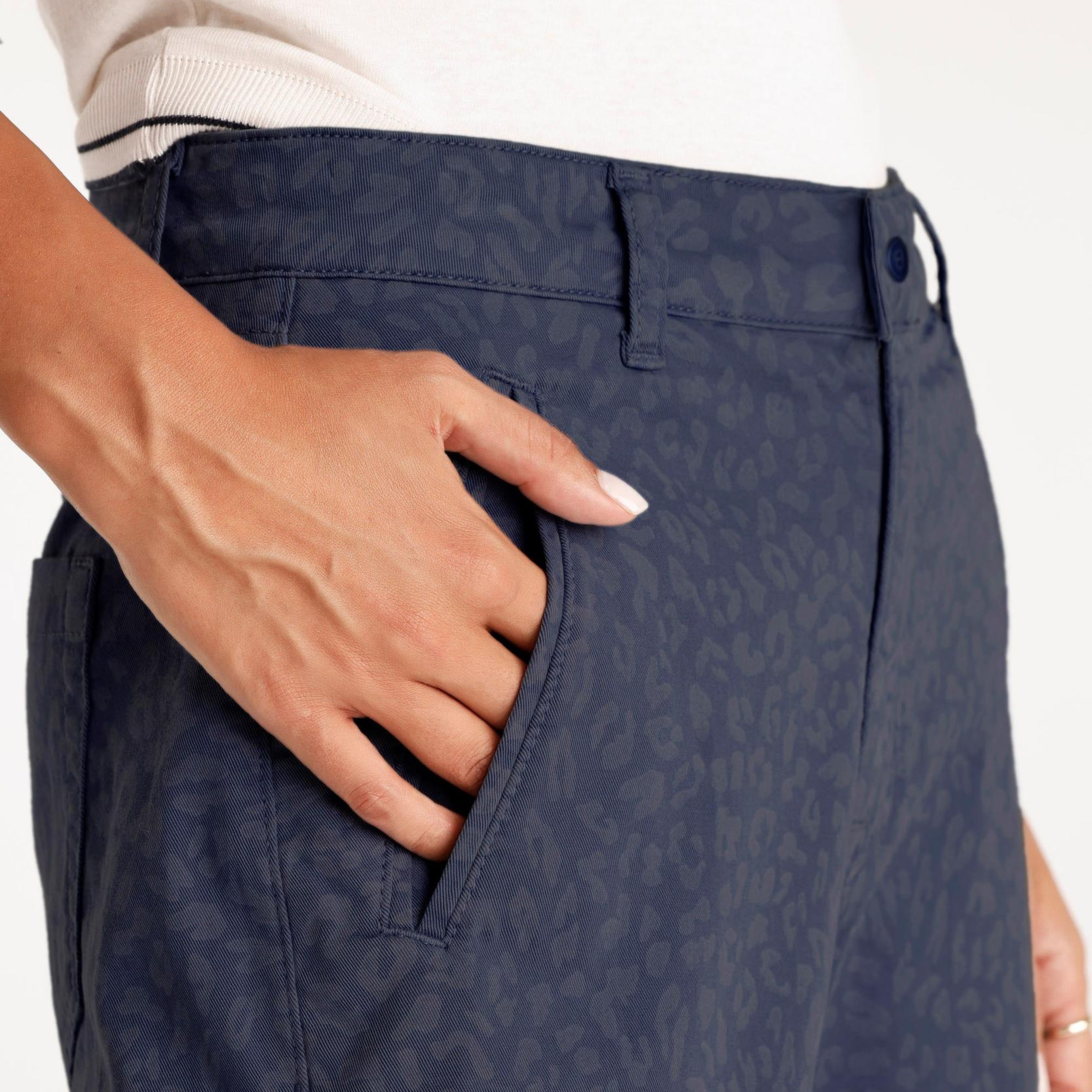 YARGICI Fleto Cepli Yüksek Bel Dar Kesim Pantolon