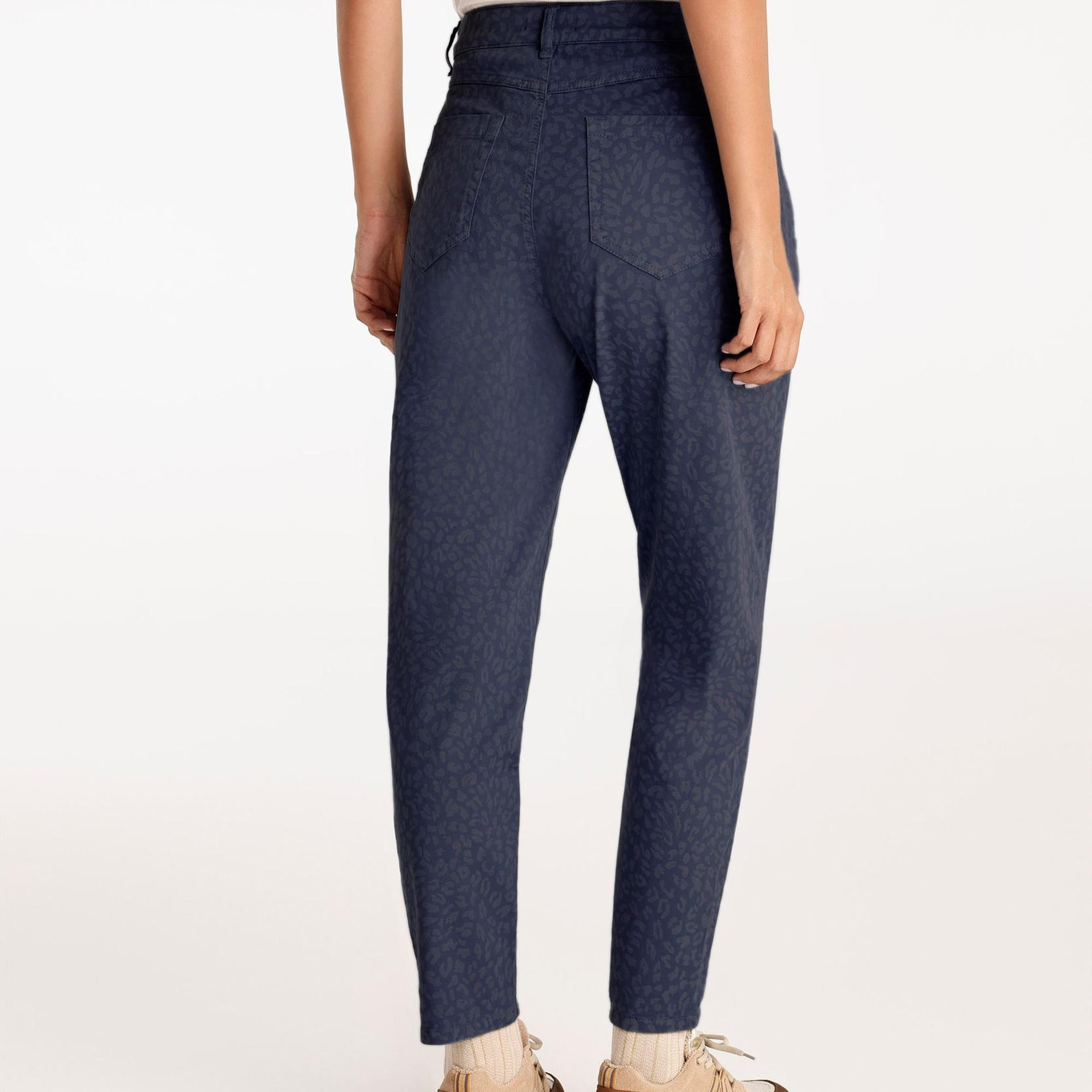 YARGICI Fleto Cepli Yüksek Bel Dar Kesim Pantolon