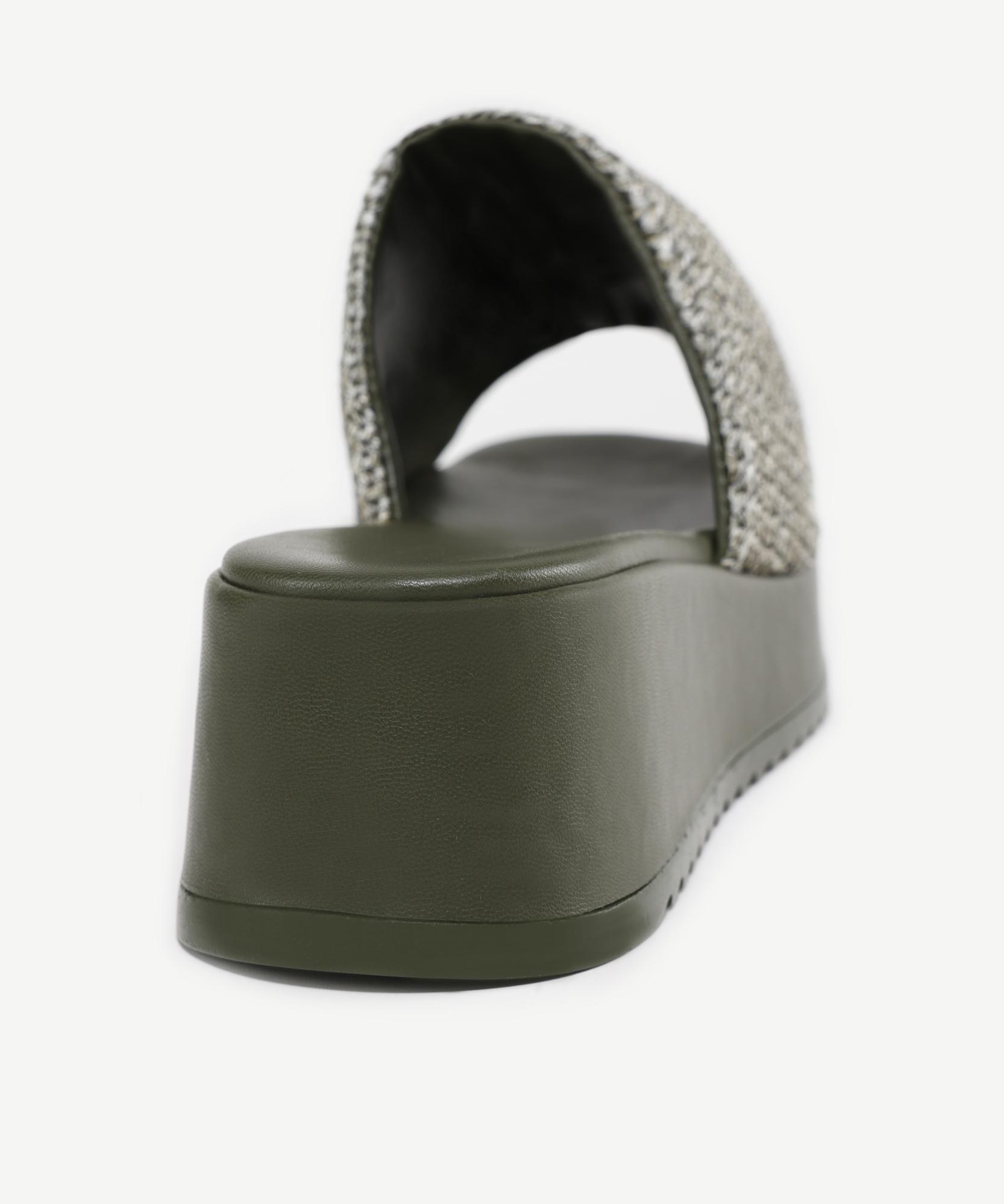 YARGICI Hasır Dolgu Terlik