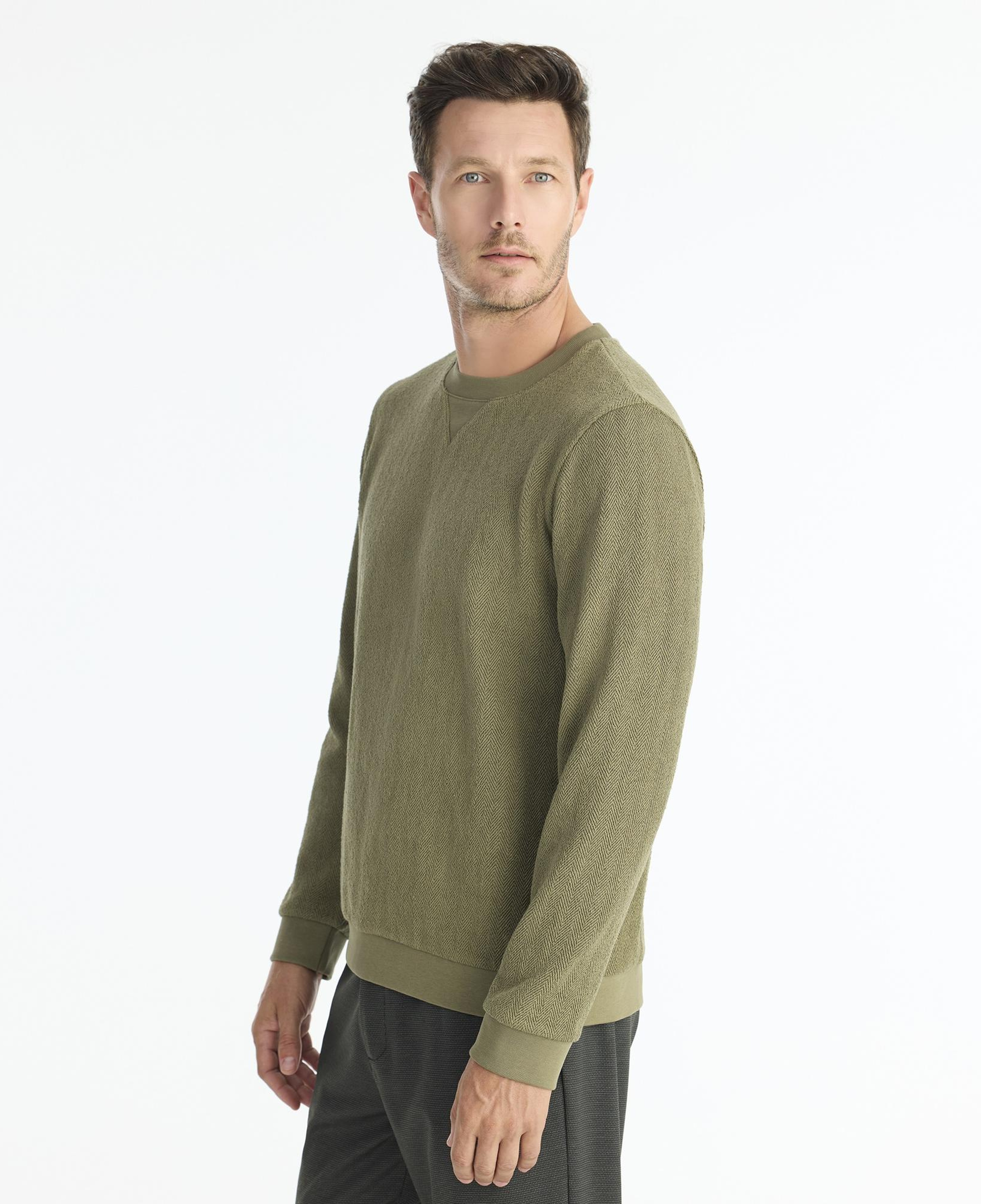 YARGICI Regular Bisiklet Yaka Uzun Kol Sweatshirt