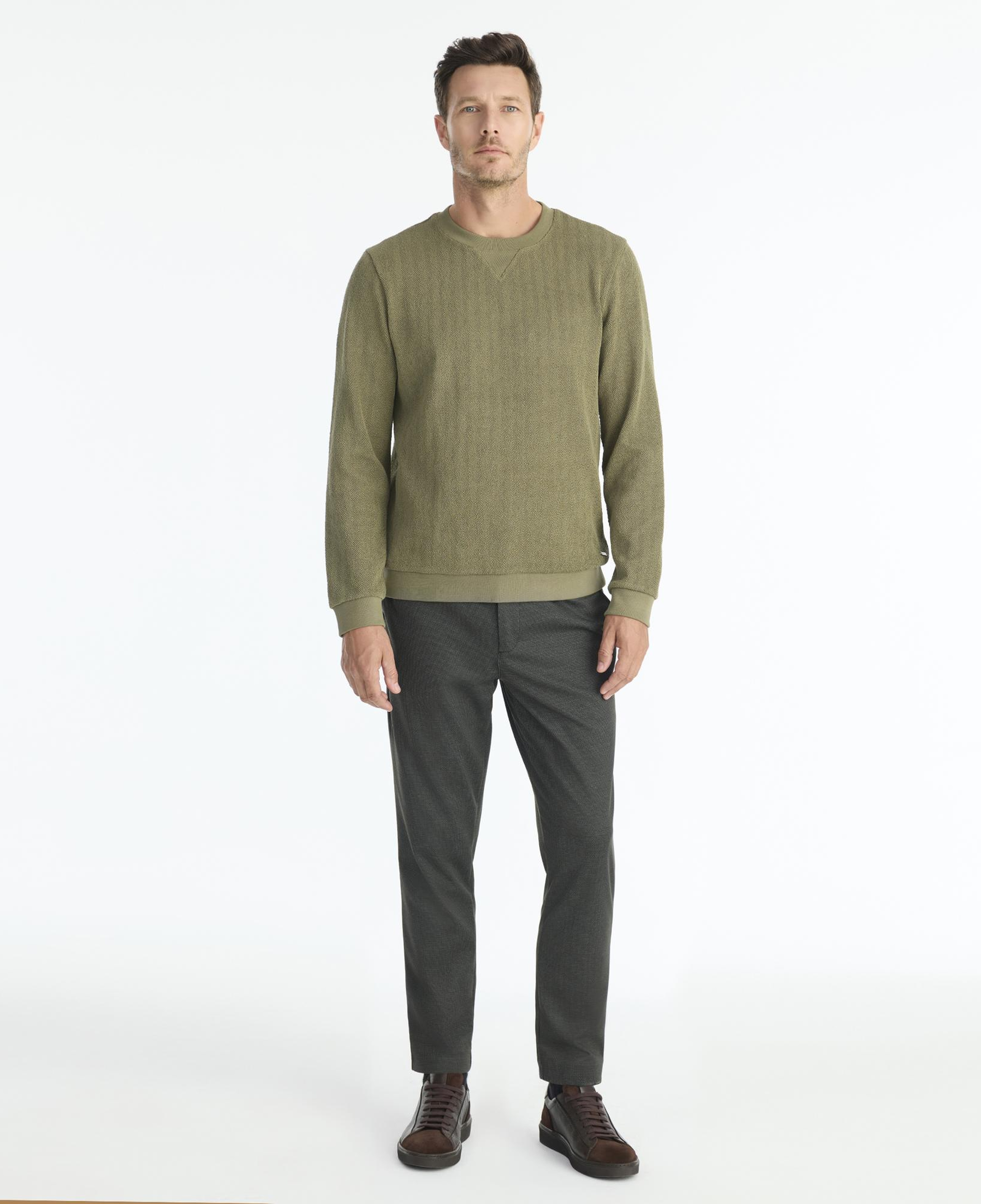 YARGICI Regular Bisiklet Yaka Uzun Kol Sweatshirt