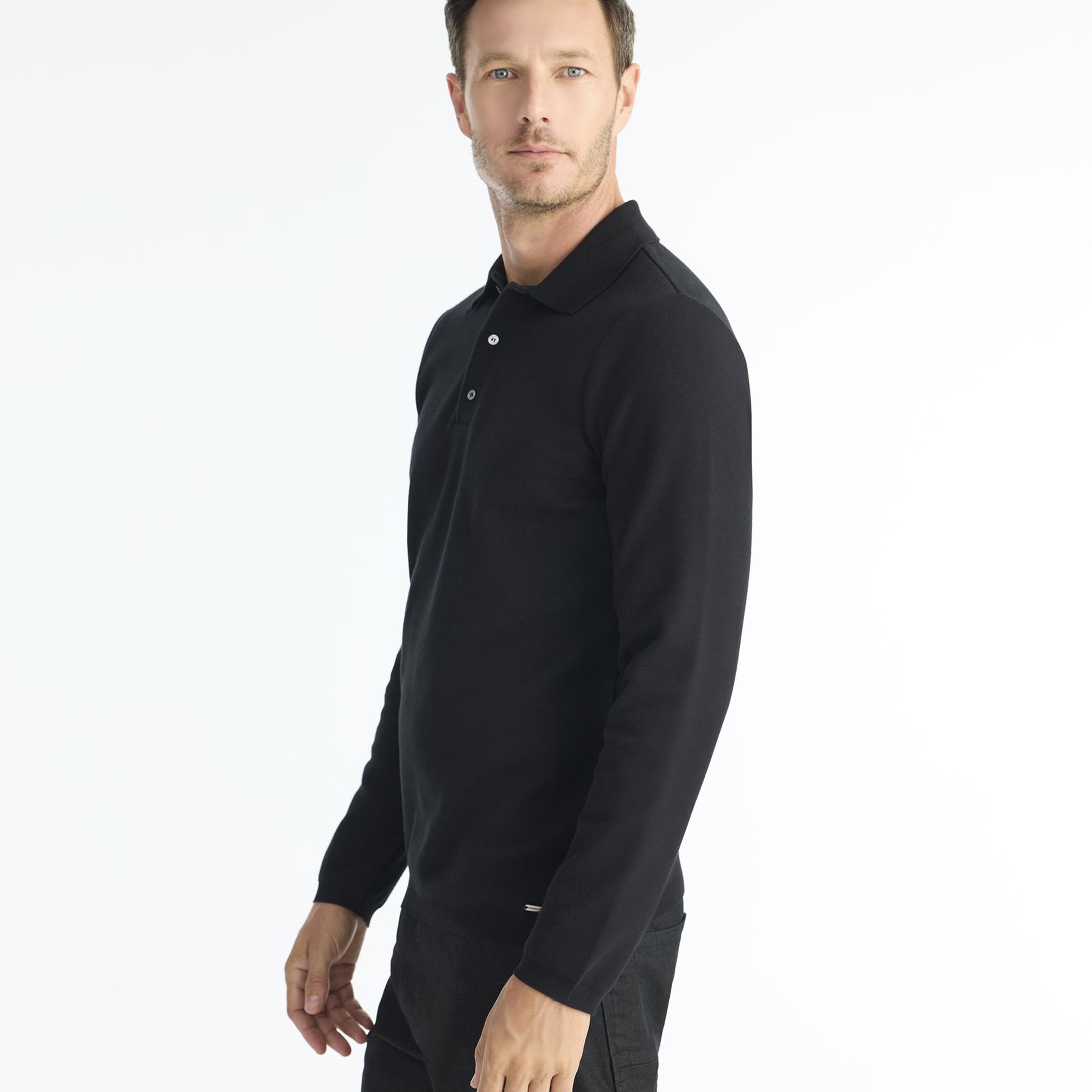 YARGICI Regular Gömlek Yaka Uzun Kol Kazak