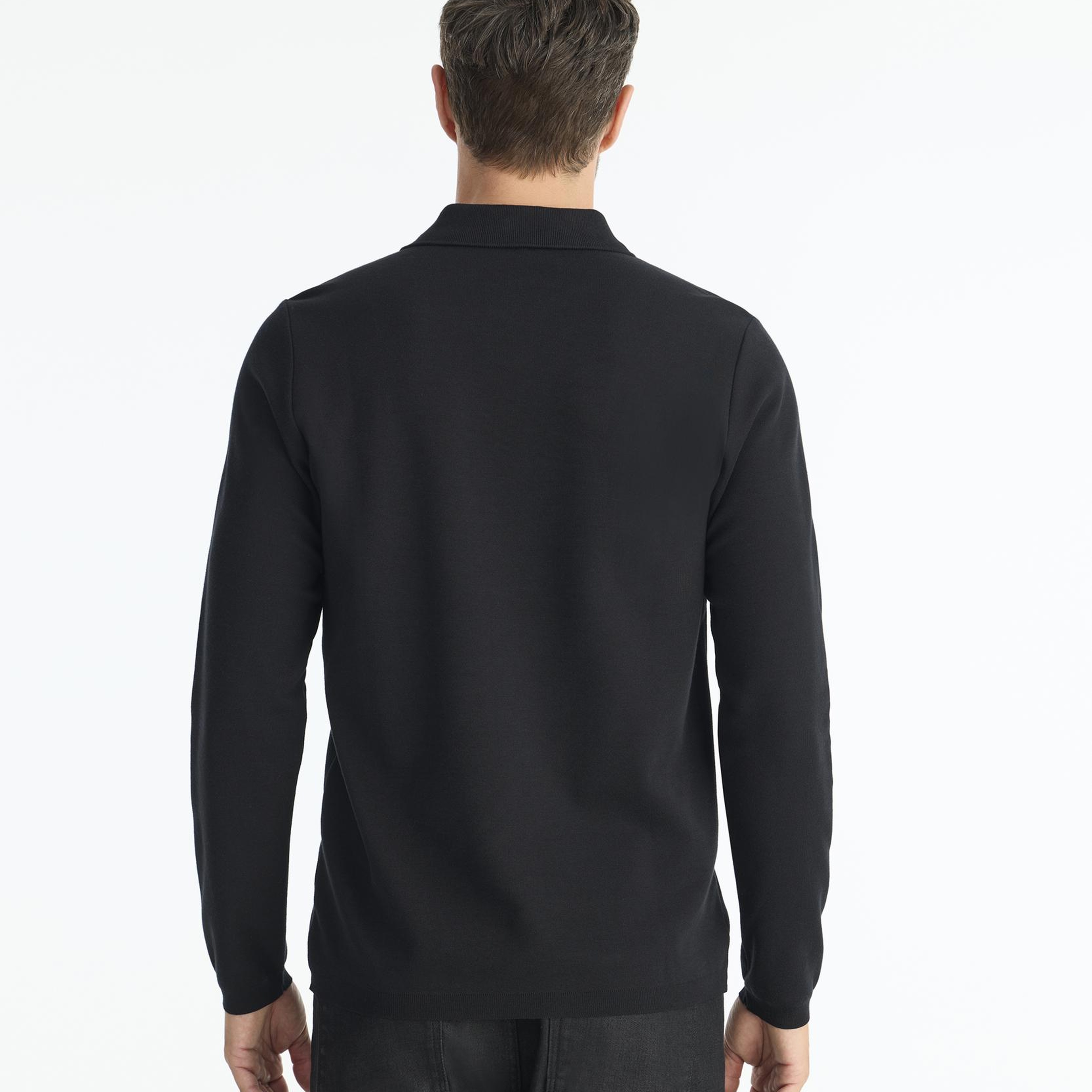 YARGICI Regular Gömlek Yaka Uzun Kol Kazak