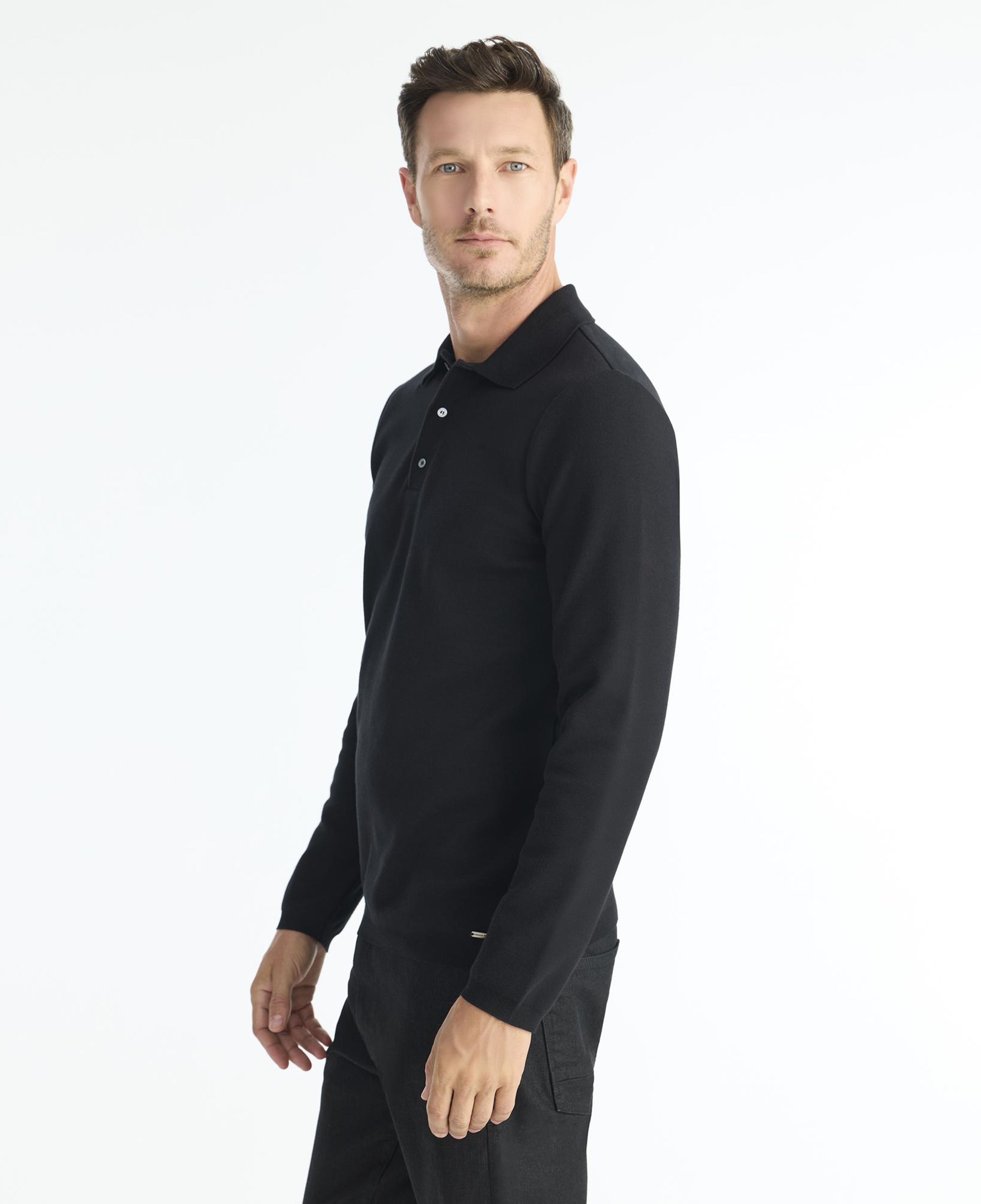 YARGICI Regular Gömlek Yaka Uzun Kol Kazak