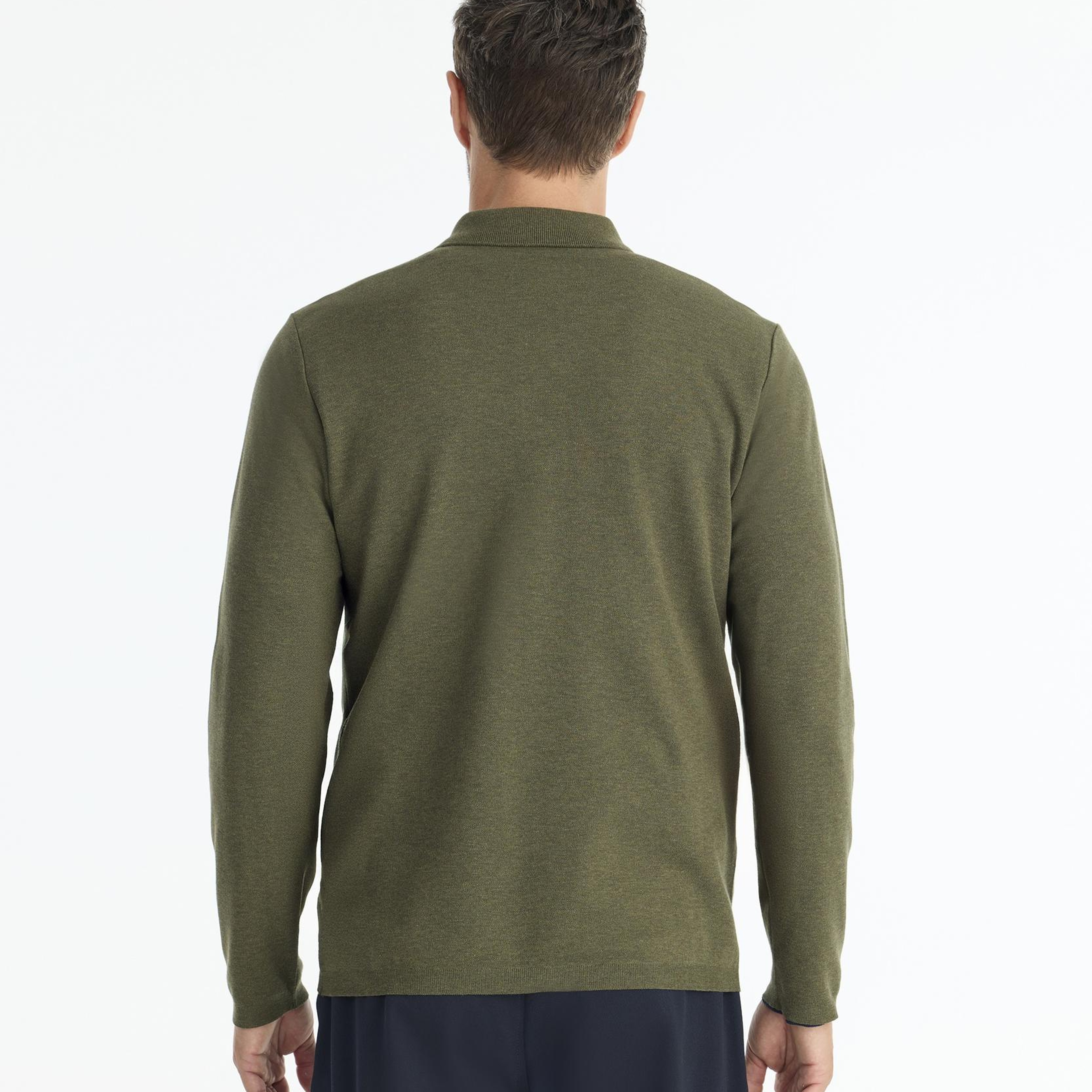 YARGICI Regular Gömlek Yaka Uzun Kol Kazak