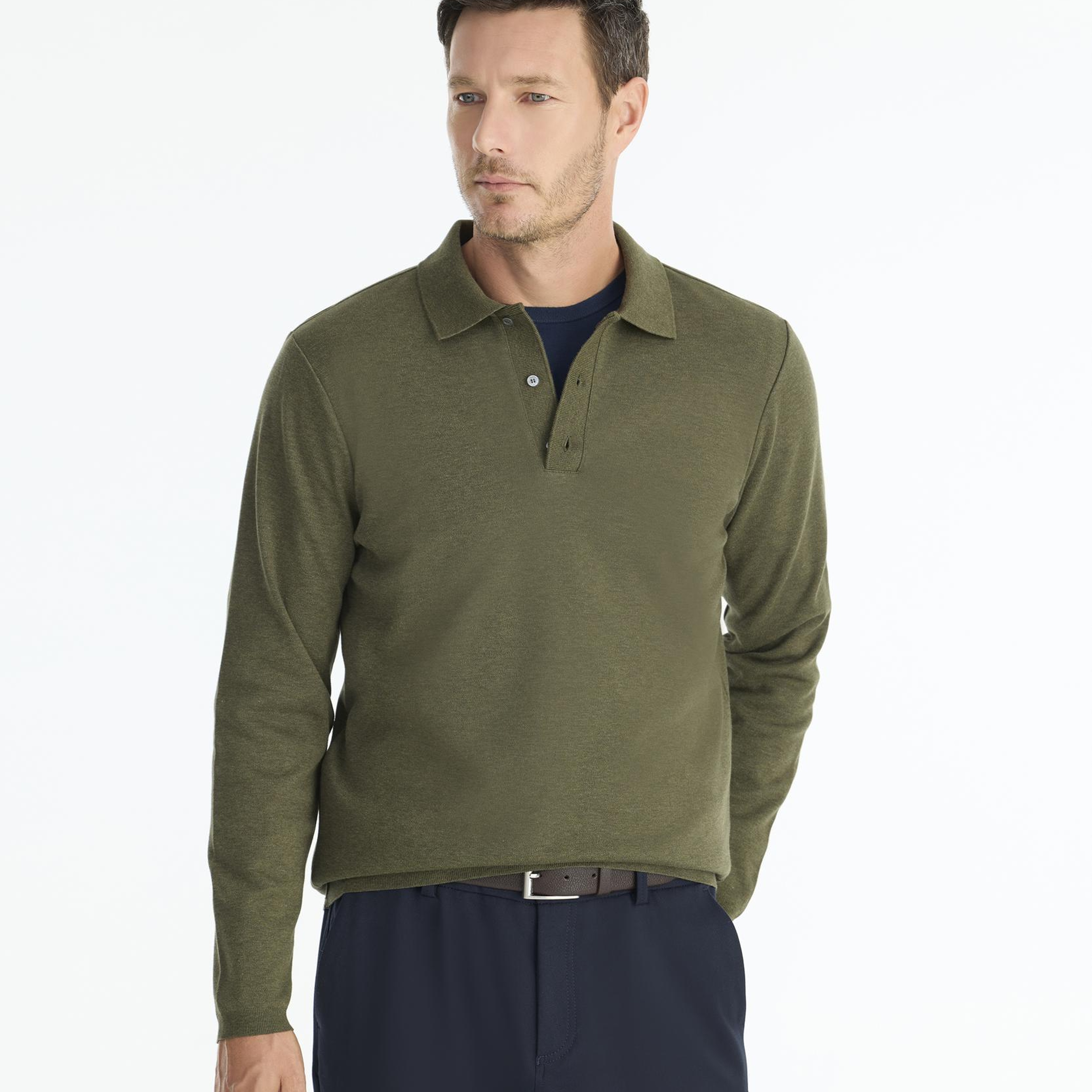 YARGICI Regular Gömlek Yaka Uzun Kol Kazak