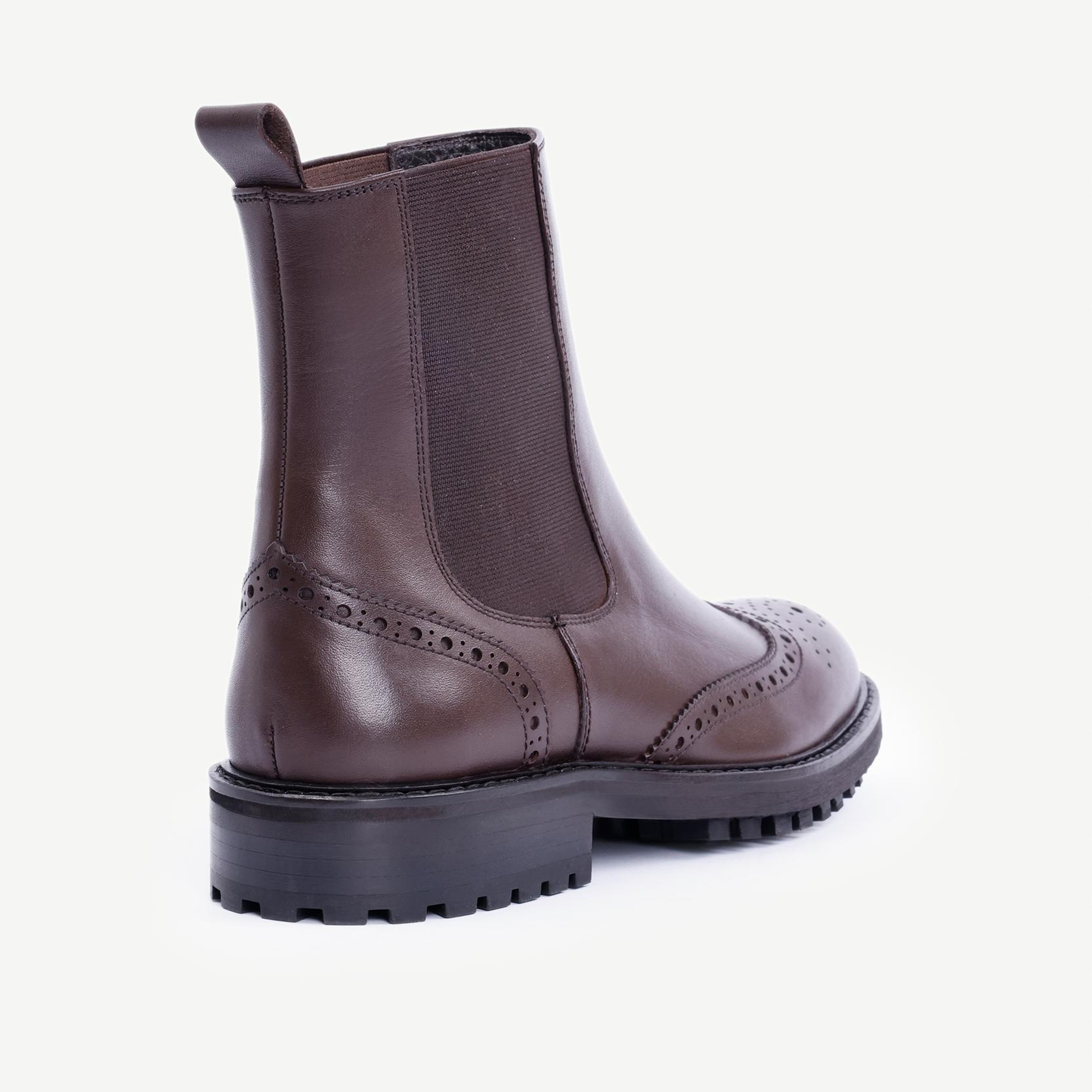 YARGICI Zımba Detaylı Lastikli Deri Bot