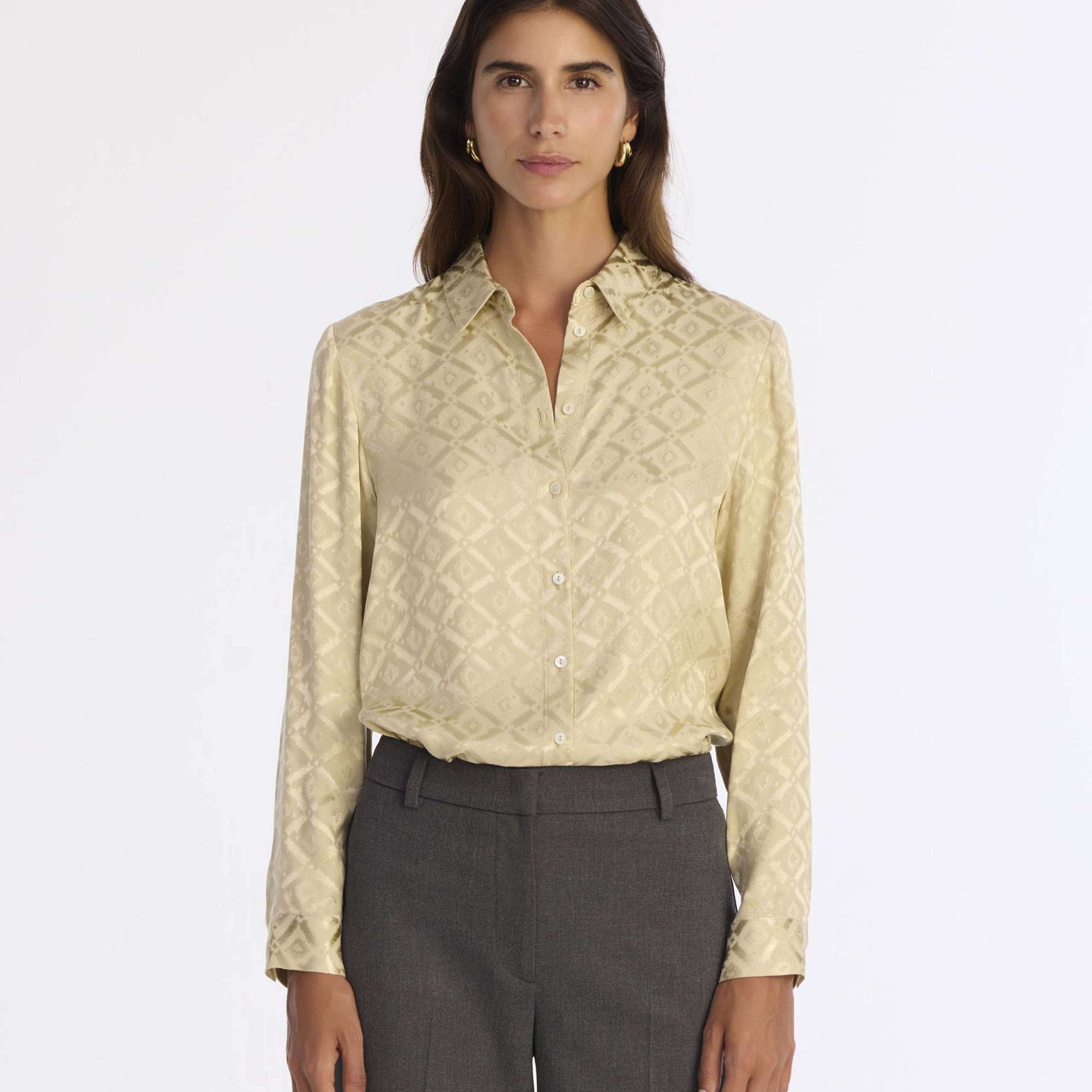 YARGICI Regular Gömlek Yaka Uzun Kol Gömlek