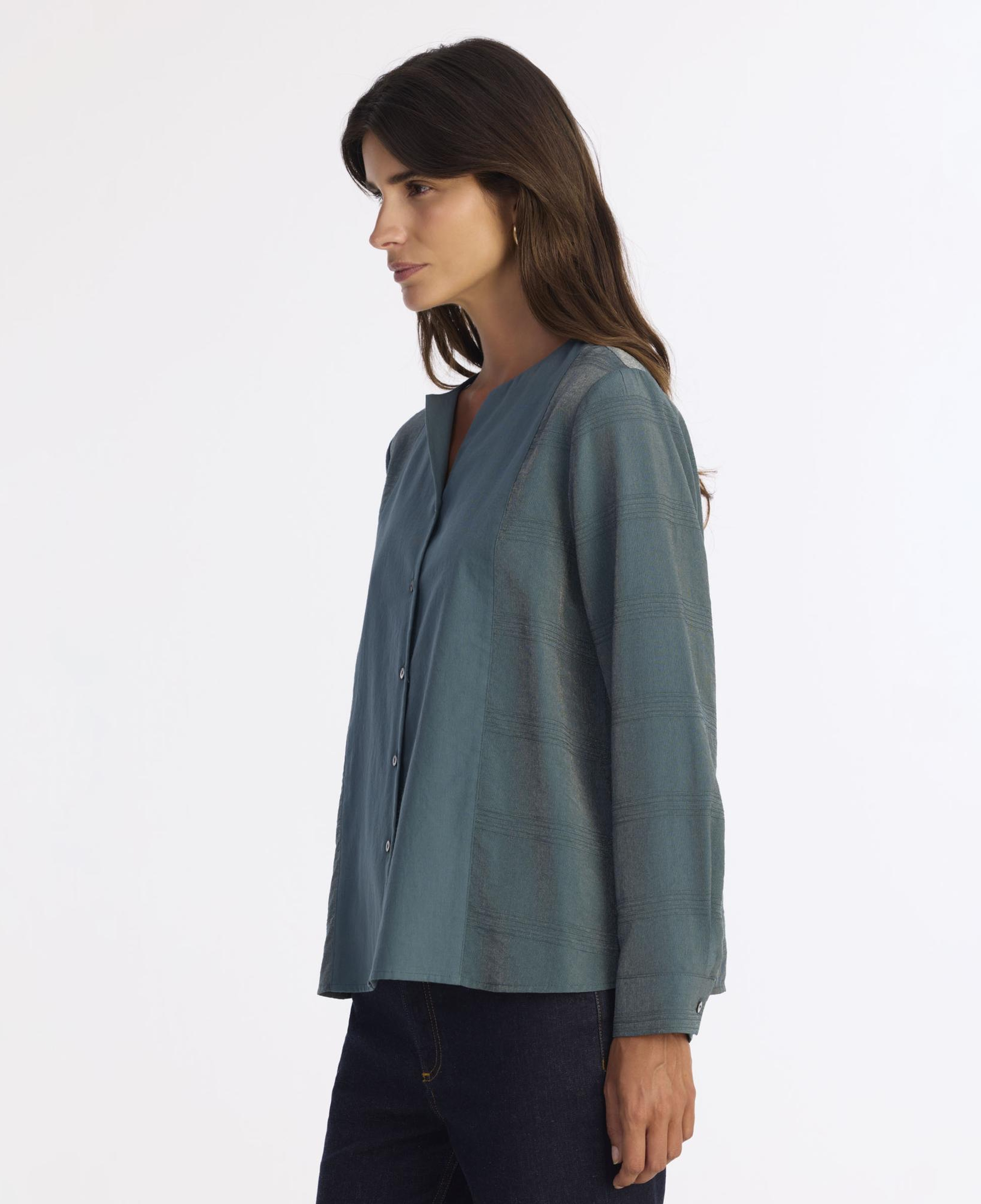 YARGICI Regular Kayık Yaka Uzun Kol Gömlek