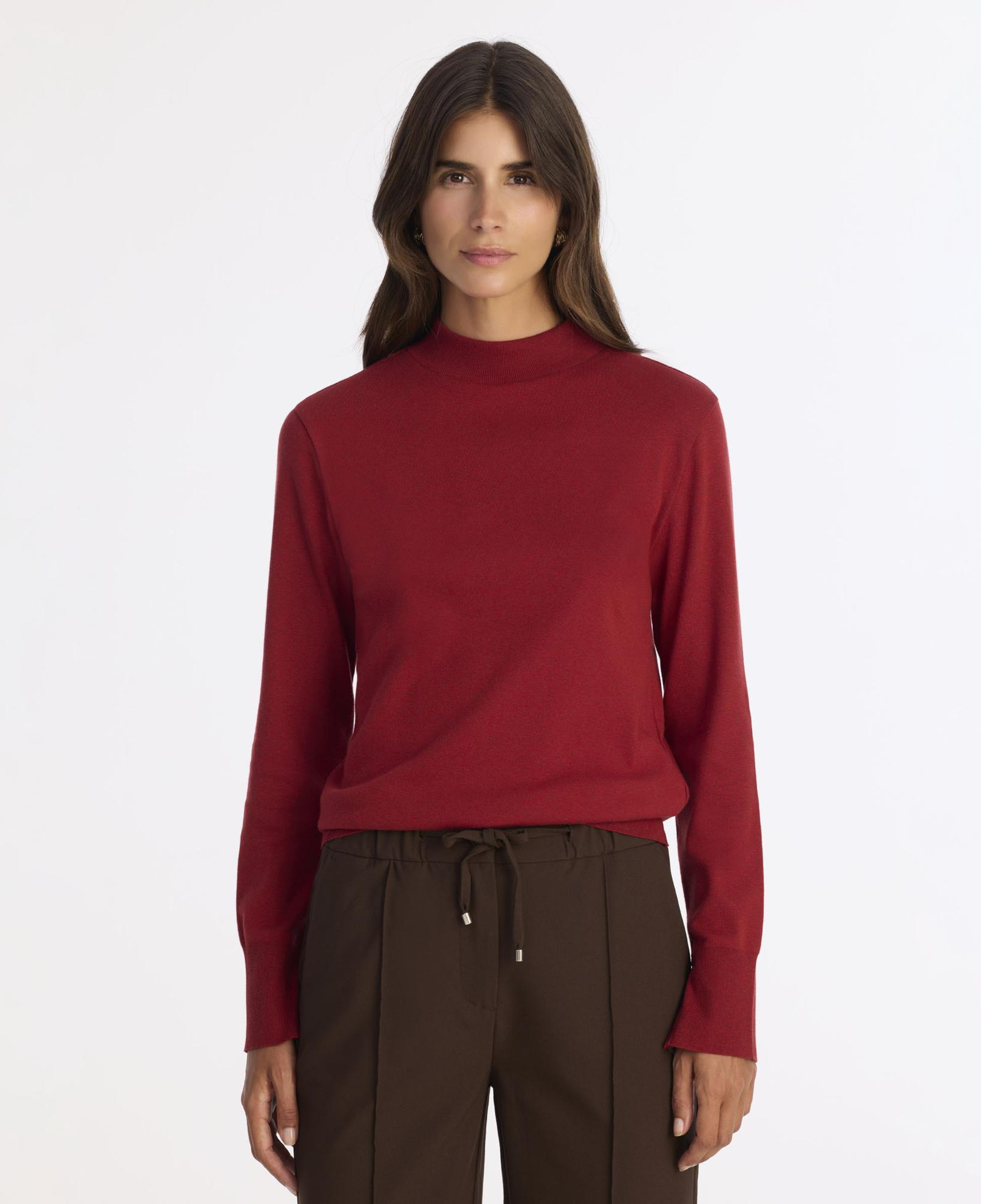 YARGICI Regular Yarım Balıkçı Yaka Uzun Kol Kazak