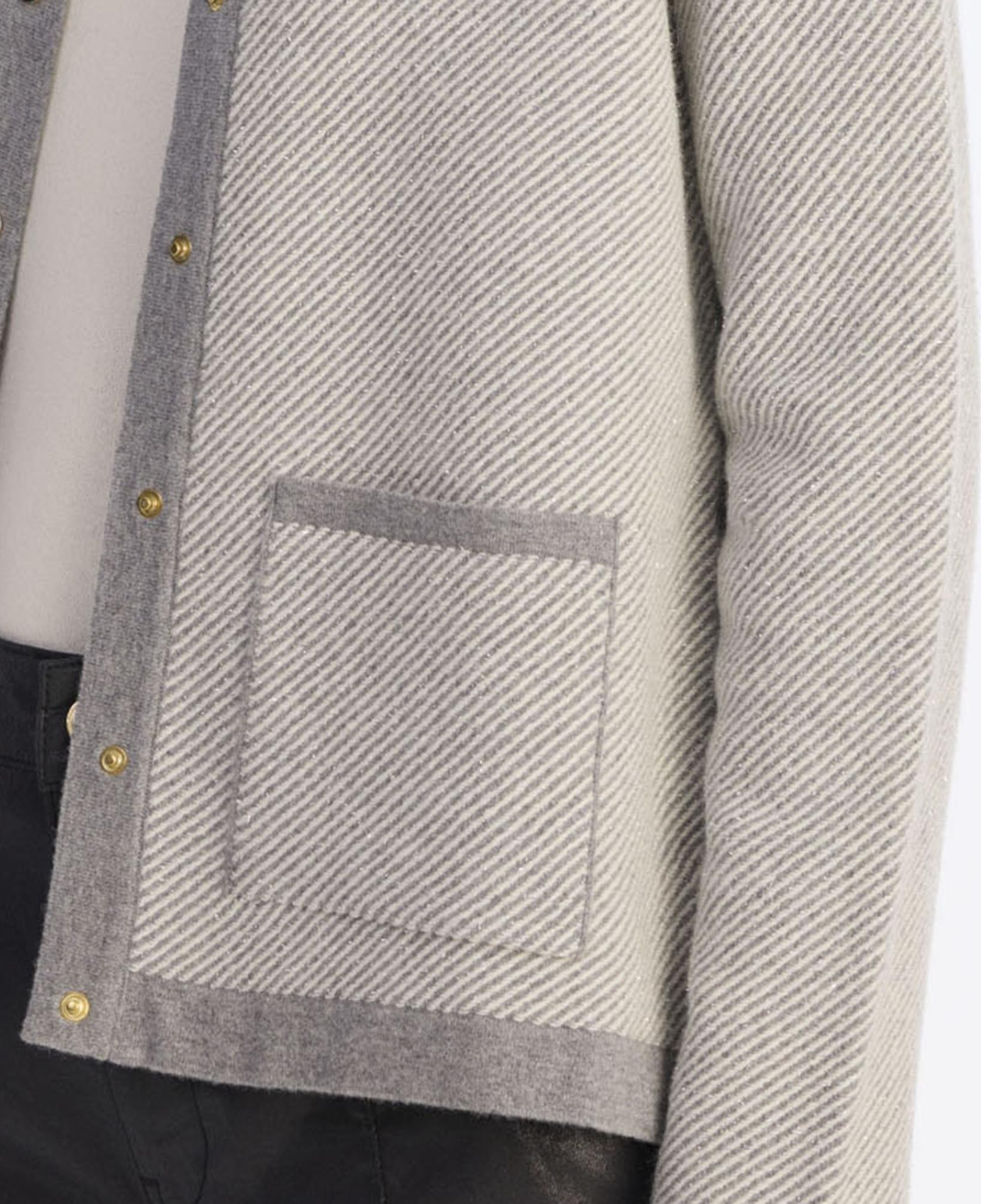 YARGICI Regular Dik Yaka Uzun Kol Hırka