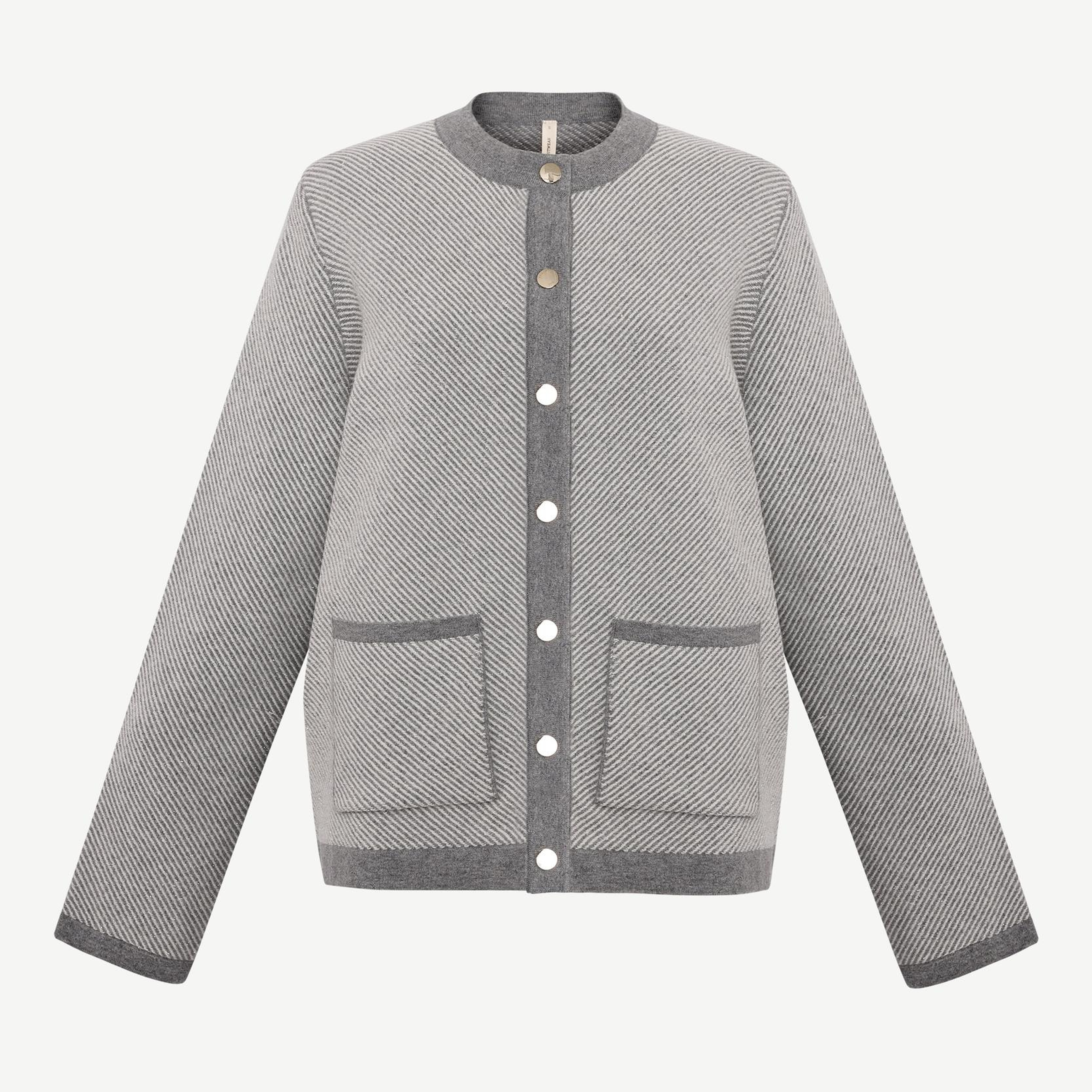 YARGICI Regular Dik Yaka Uzun Kol Hırka