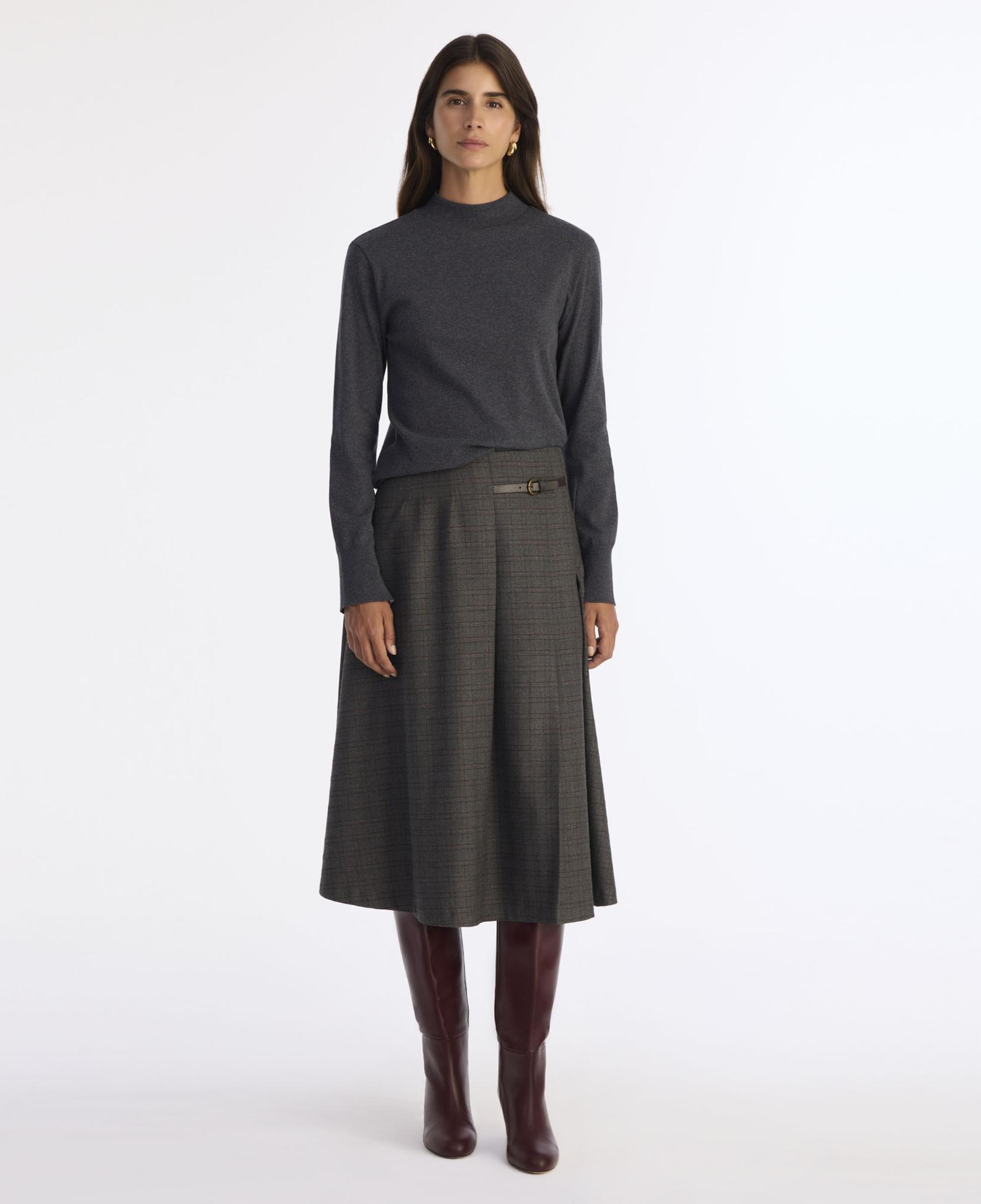 YARGICI Regular Yarım Balıkçı Yaka Uzun Kol Kazak