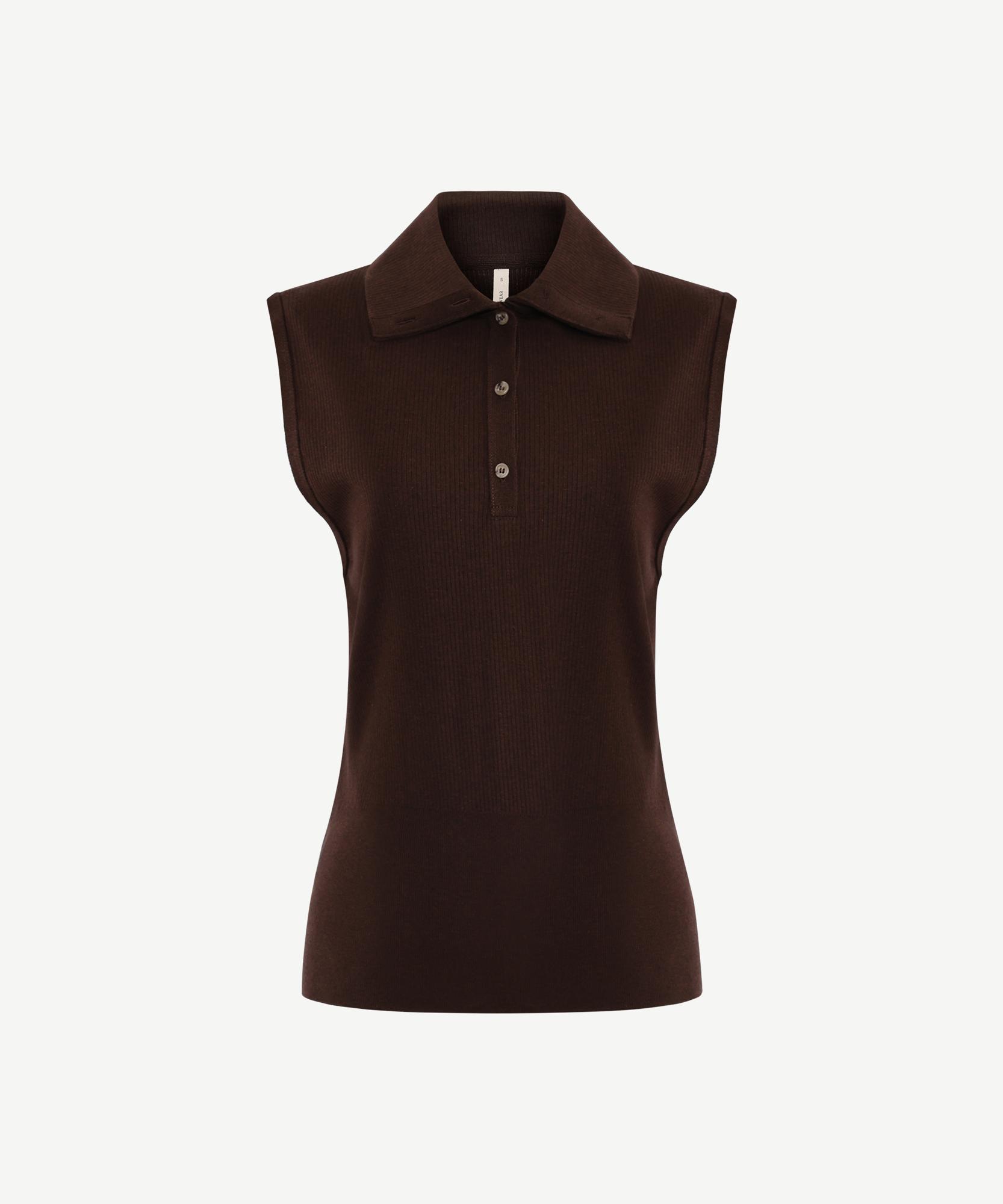 YARGICI Regular Yarım Balıkçı Yaka Kolsuz Kazak