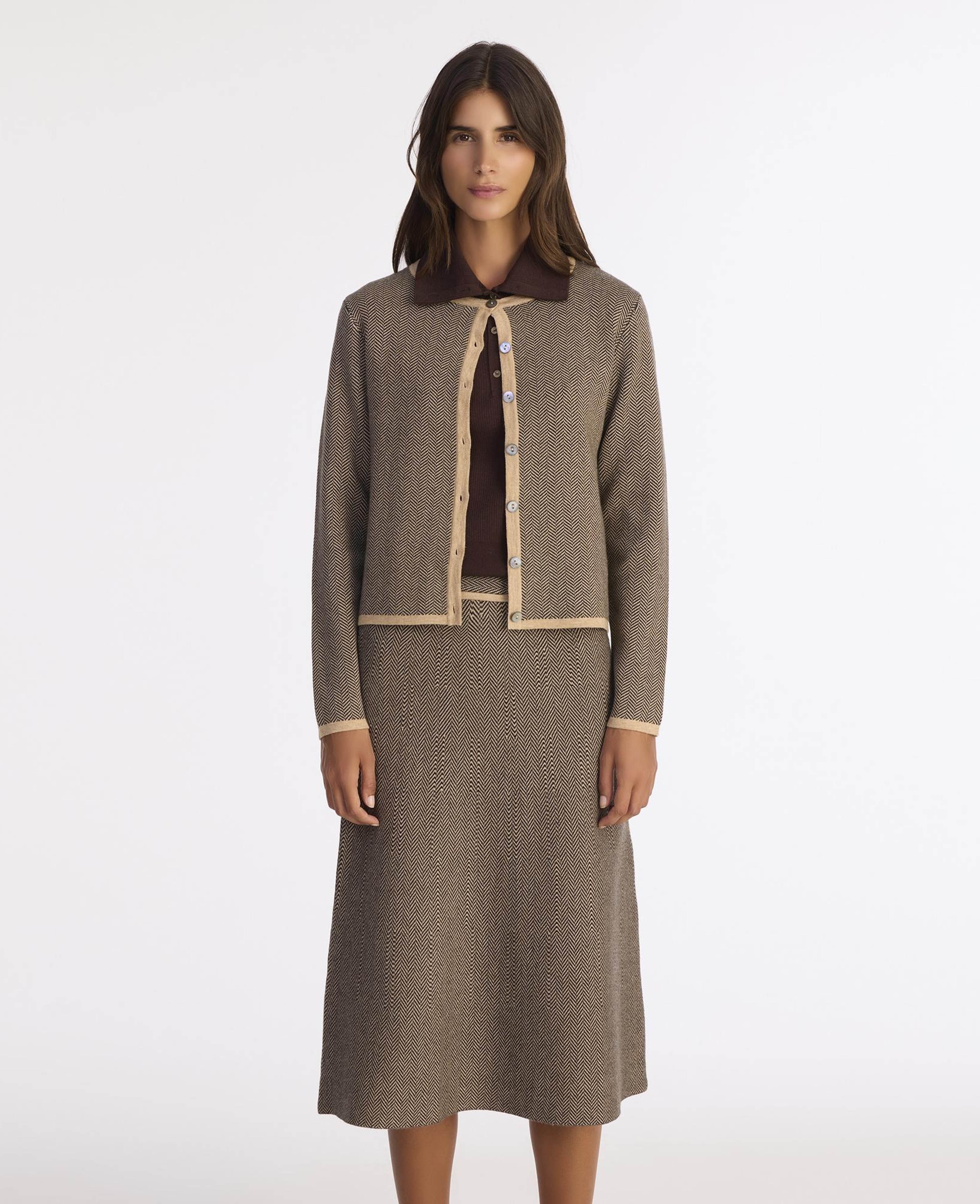 YARGICI Regular Bisiklet Yaka Uzun Kol Hırka