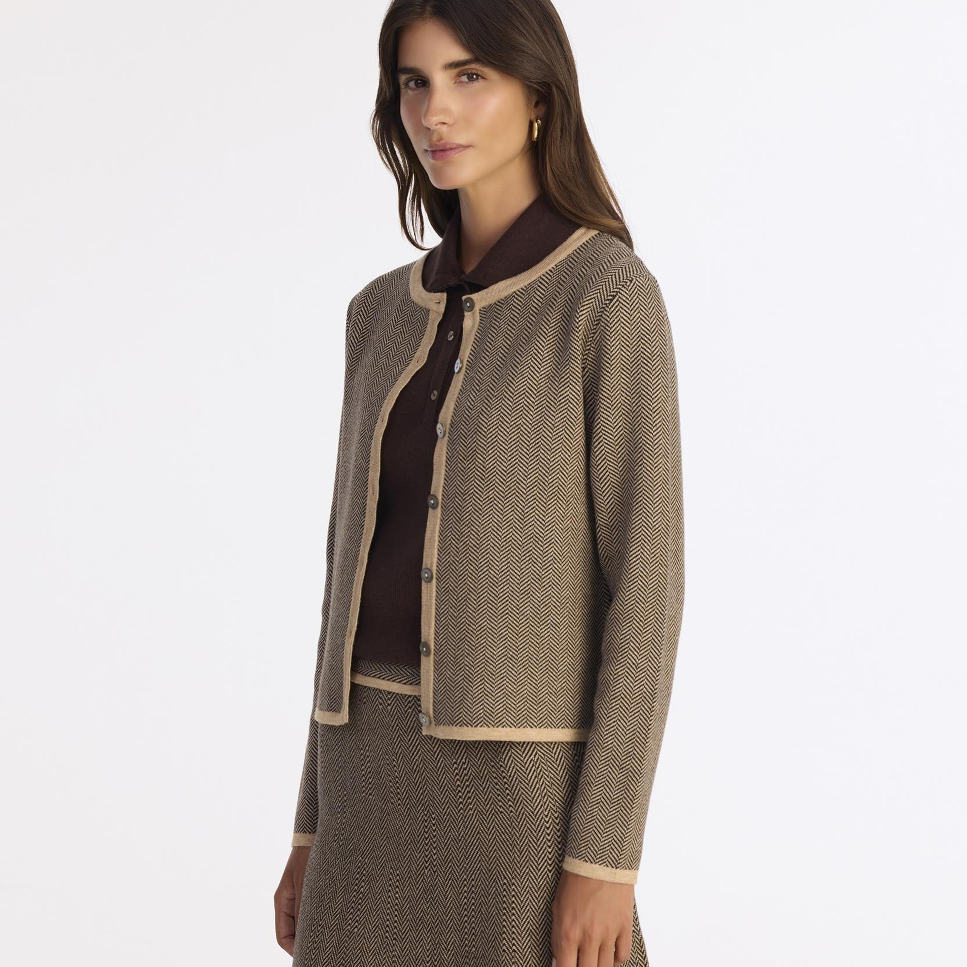 YARGICI Regular Bisiklet Yaka Uzun Kol Hırka